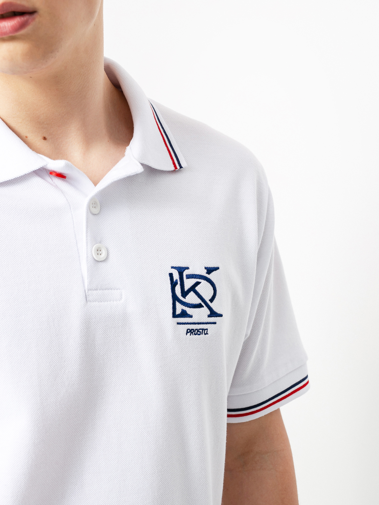 Polo Prosto Mono (white)