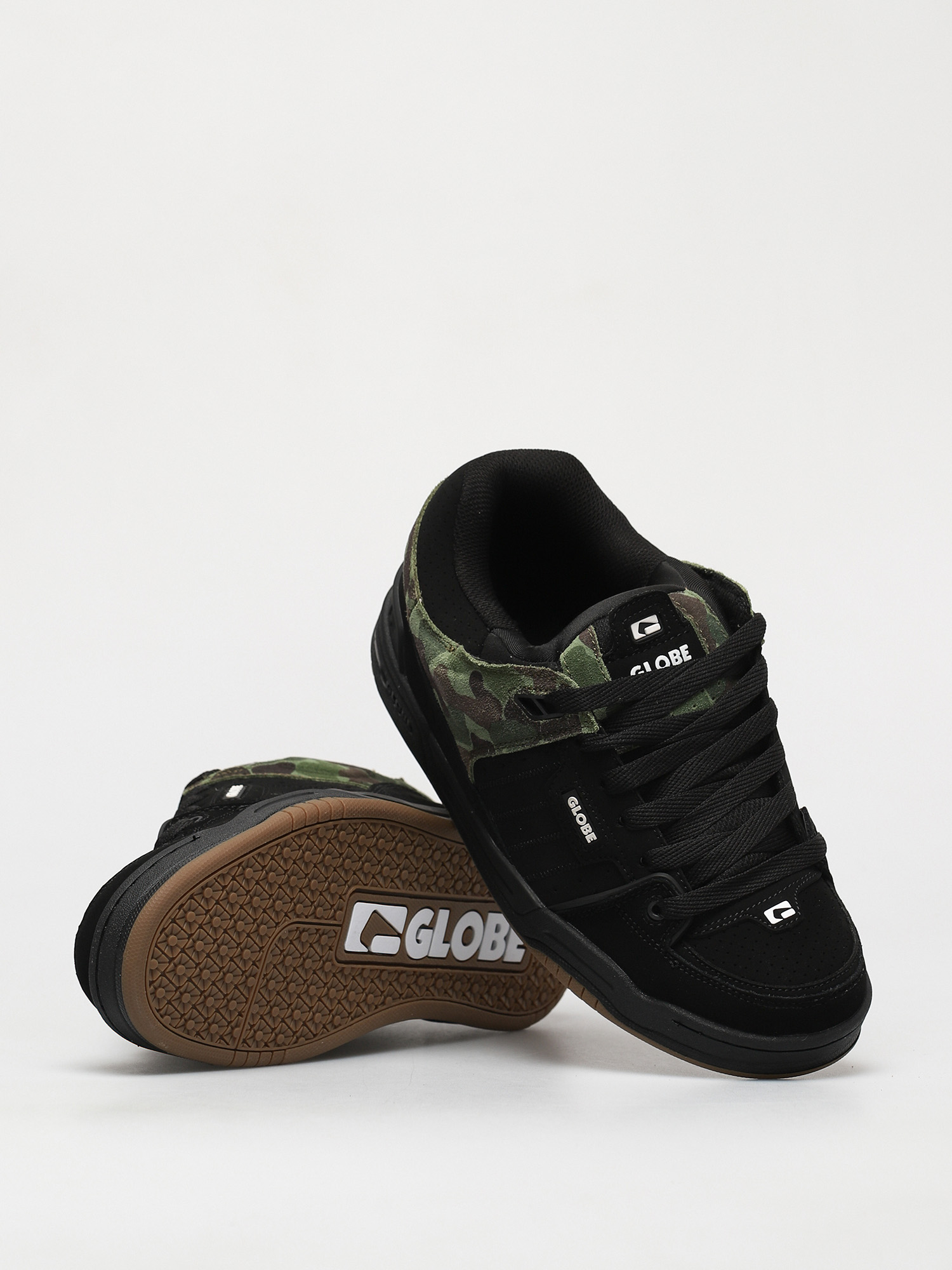 Buty Globe Fusion (black/green camo)