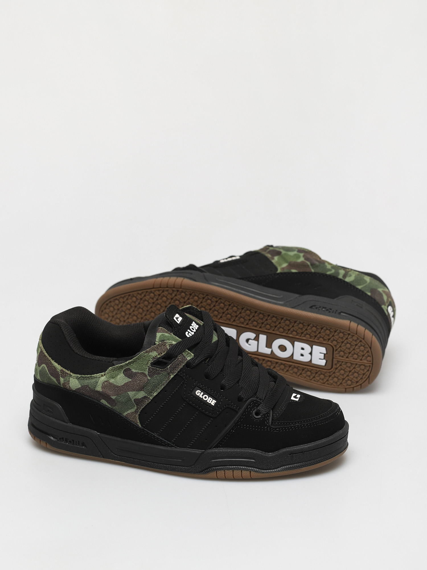 Buty Globe Fusion (black/green camo)
