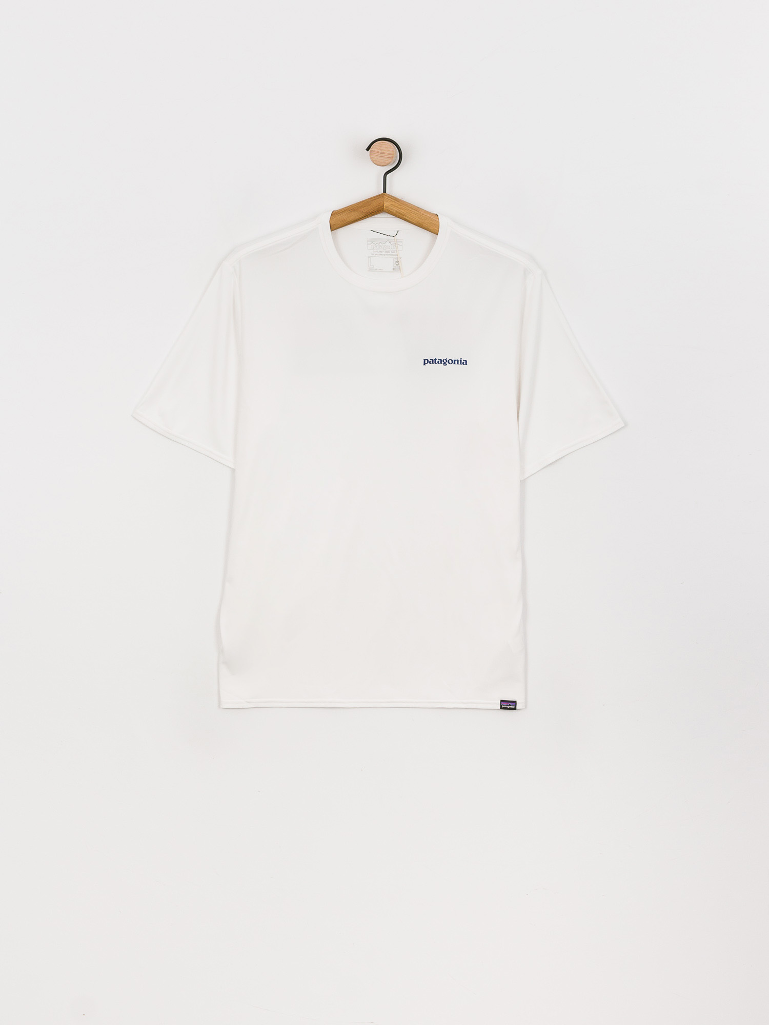 T-shirt Patagonia Cap Cool Daily Graphic (boardshort logo/white)