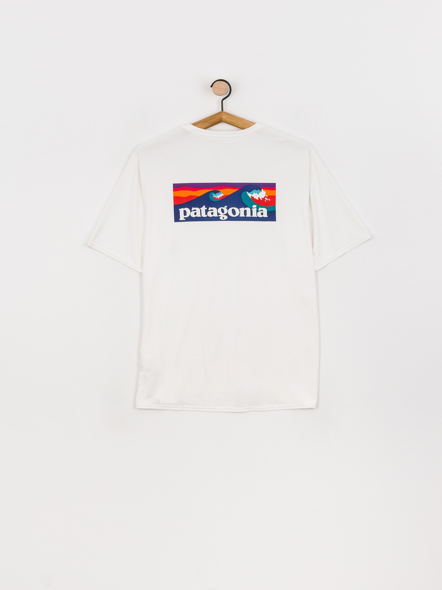 T-shirt Patagonia Cap Cool Daily Graphic (boardshort logo/white)
