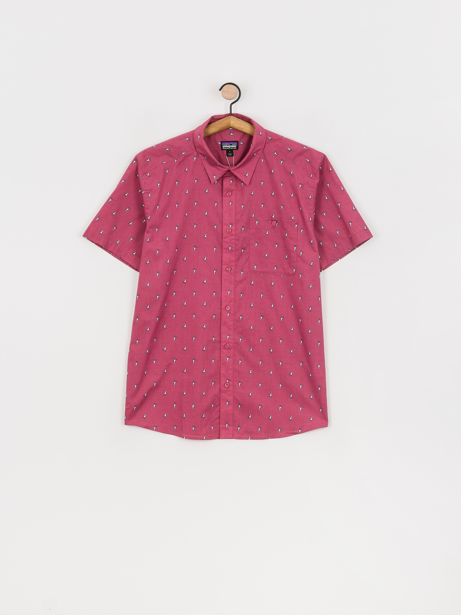 Koszula Patagonia Go To (blue prints micro/star pink)