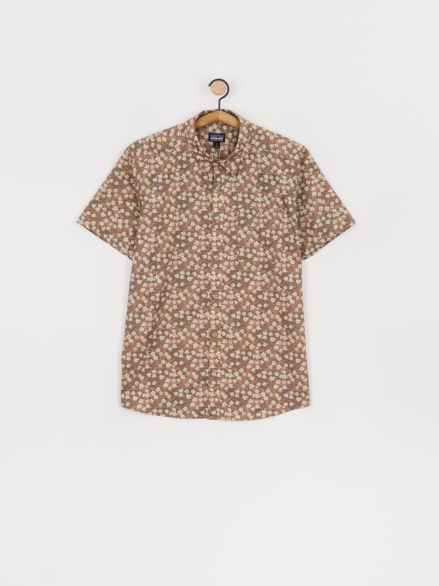 Koszula Patagonia Go To (floral moss/stingray mauve)