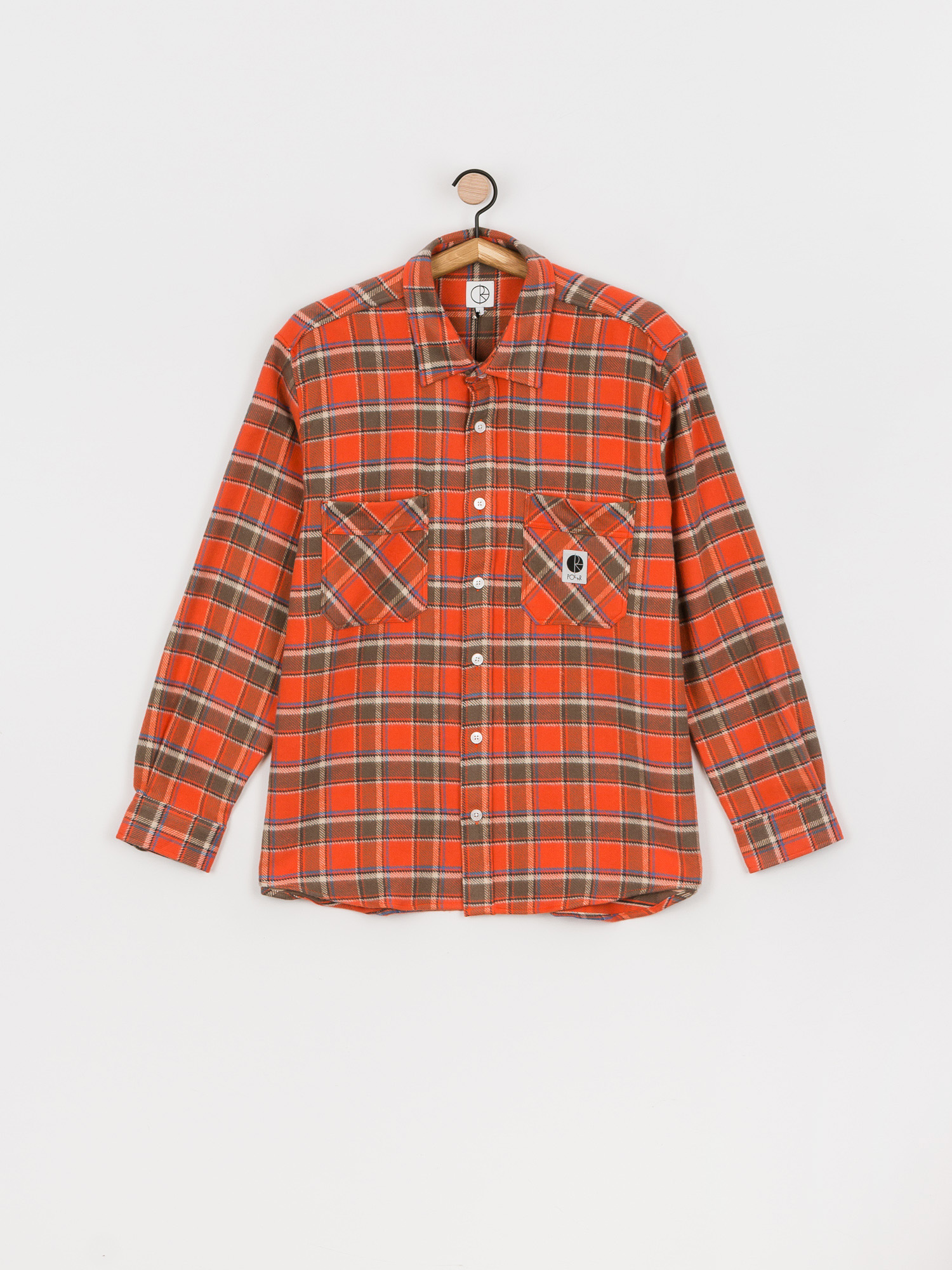 Koszula Polar Skate Flannel (orange)