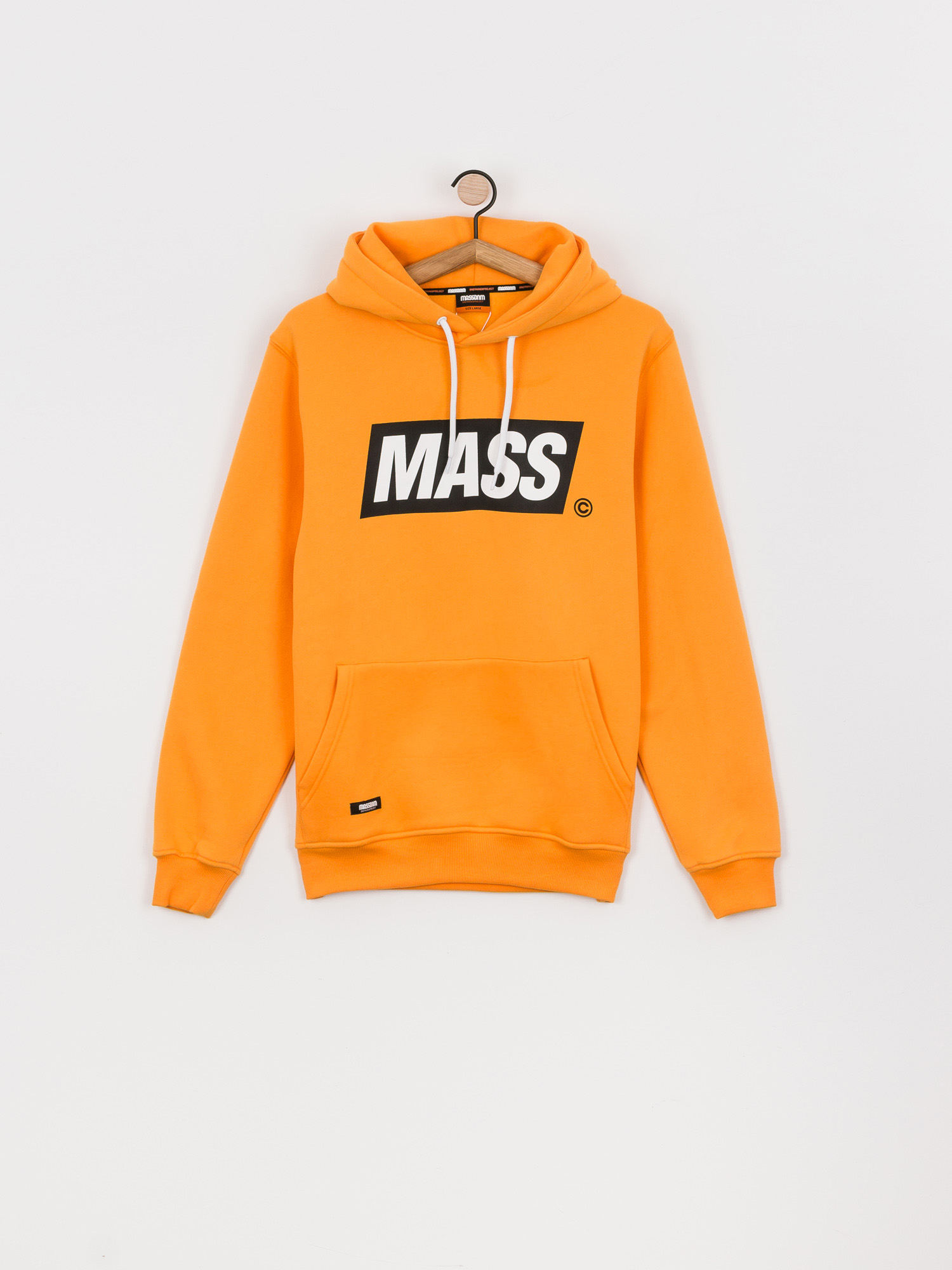 Bluza z kapturem MassDnm Box HD (orange)