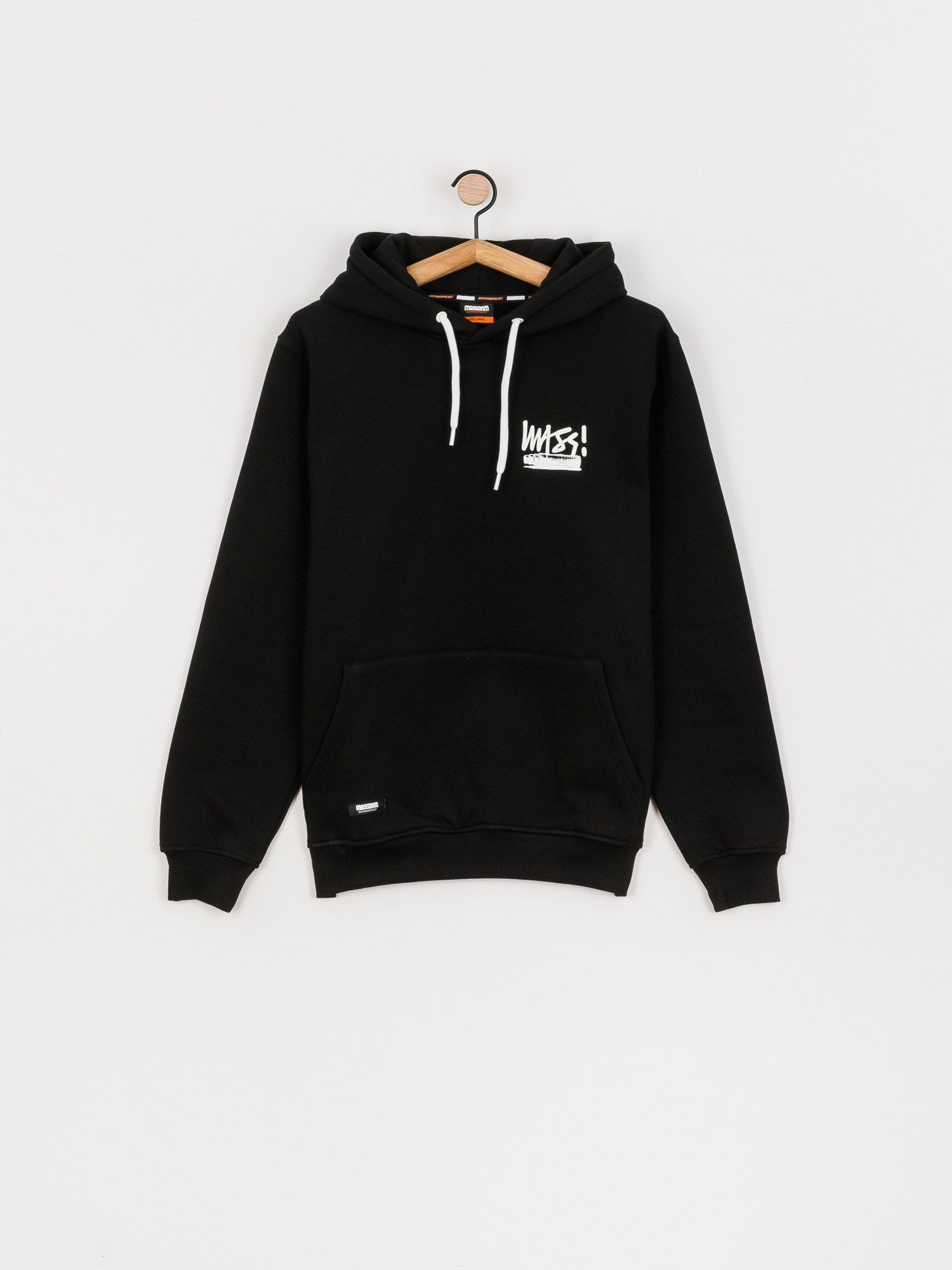 Bluza z kapturem MassDnm Just Tag It HD (black)