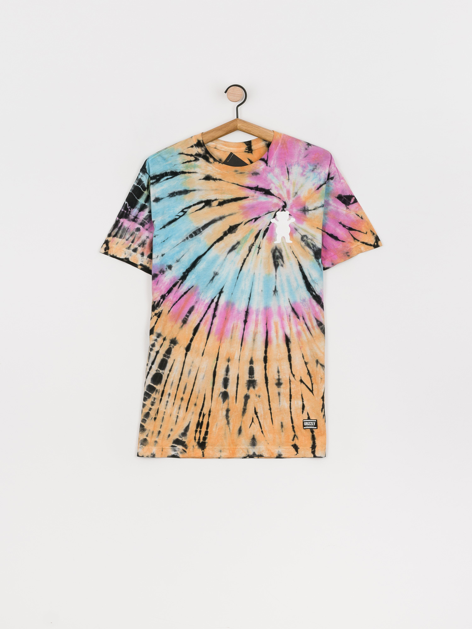 T-shirt Grizzly Griptape Family Ties (tie dye)