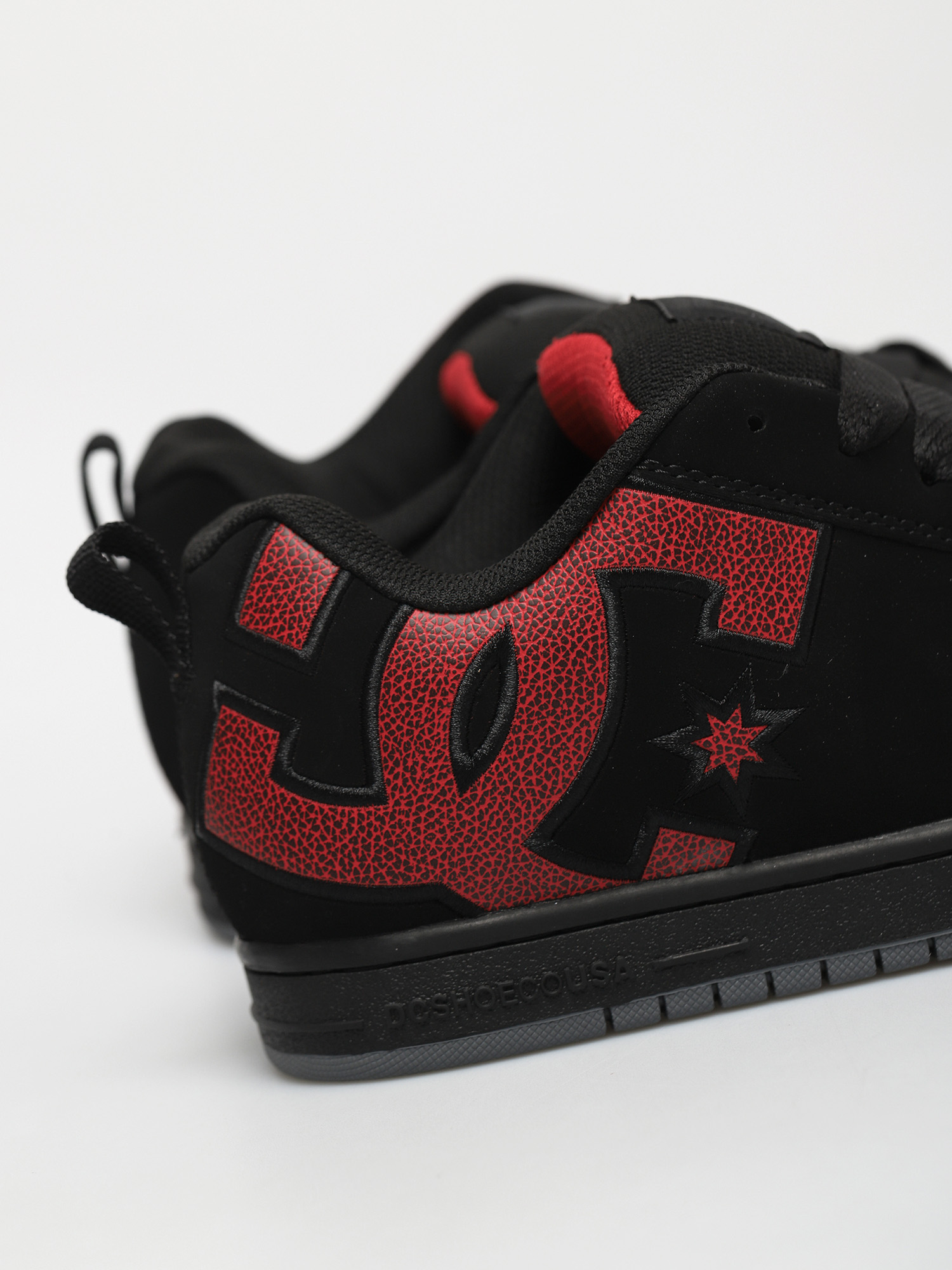 Buty DC Court Graffik (black/red print)
