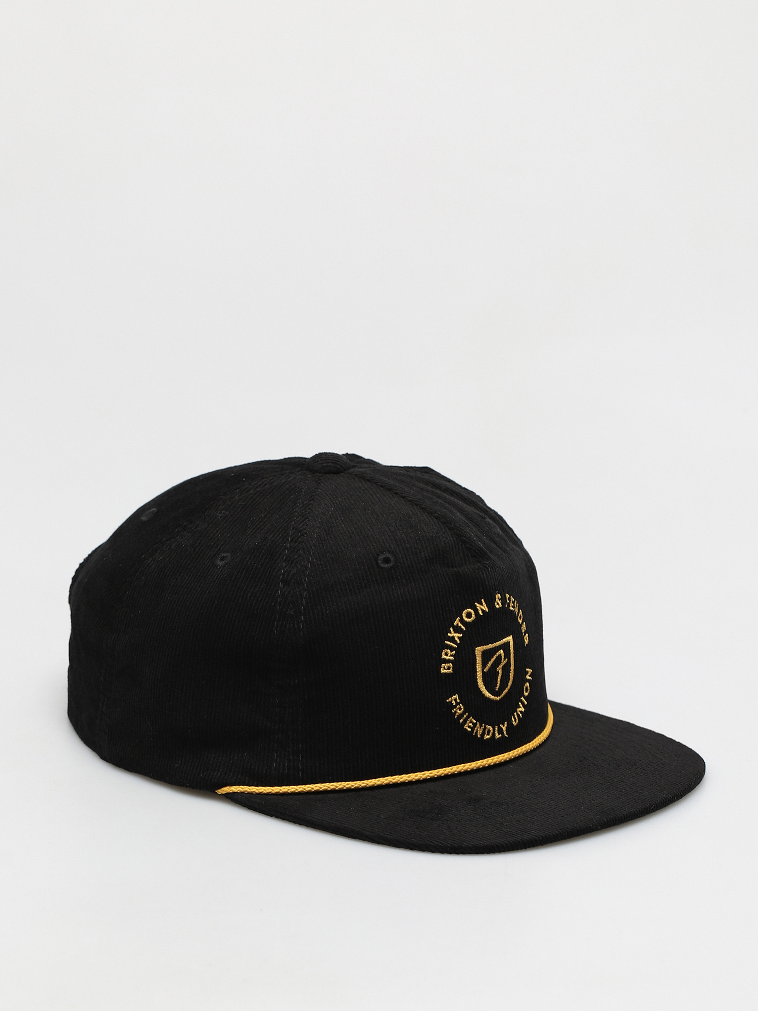 Czapka z daszkiem Brixton Fender Electric Mp Snapback (black/mustard)