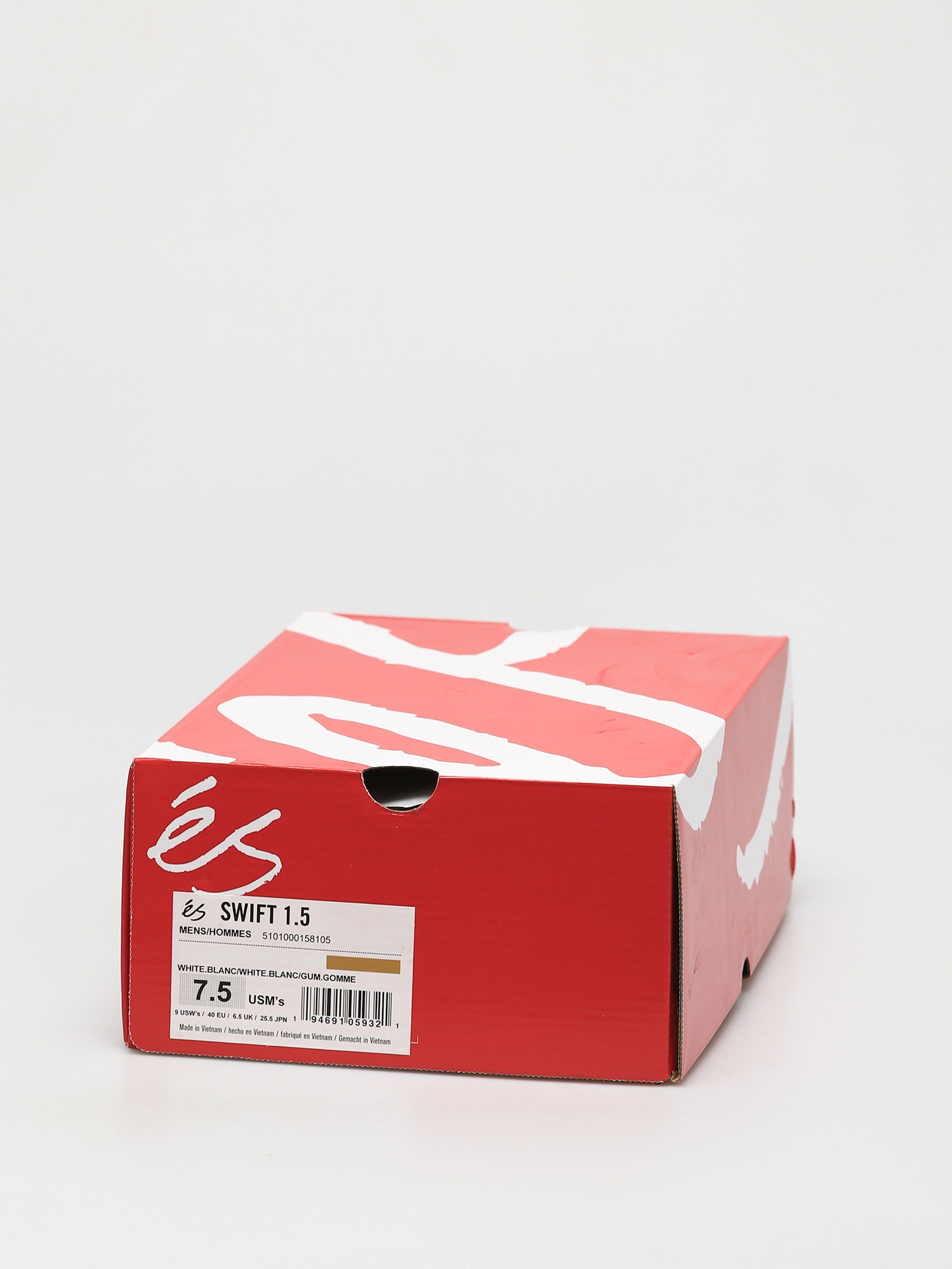 Buty eS Swift 1.5 (white/white/gum)