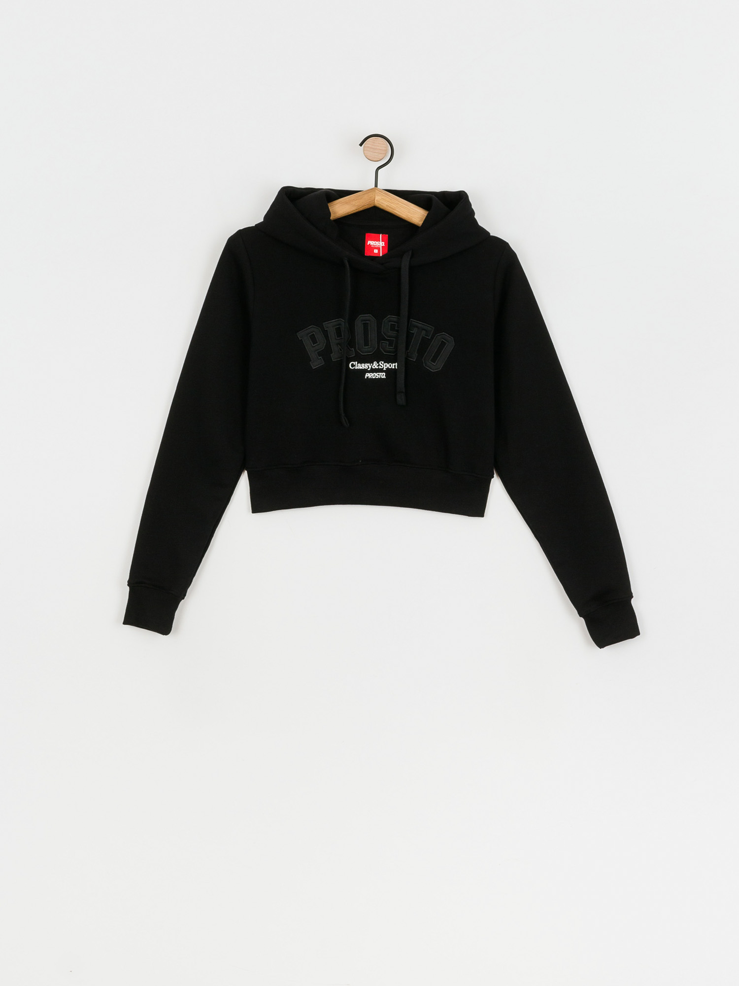 Bluza z kapturem Prosto Cut HD Wmn (black)