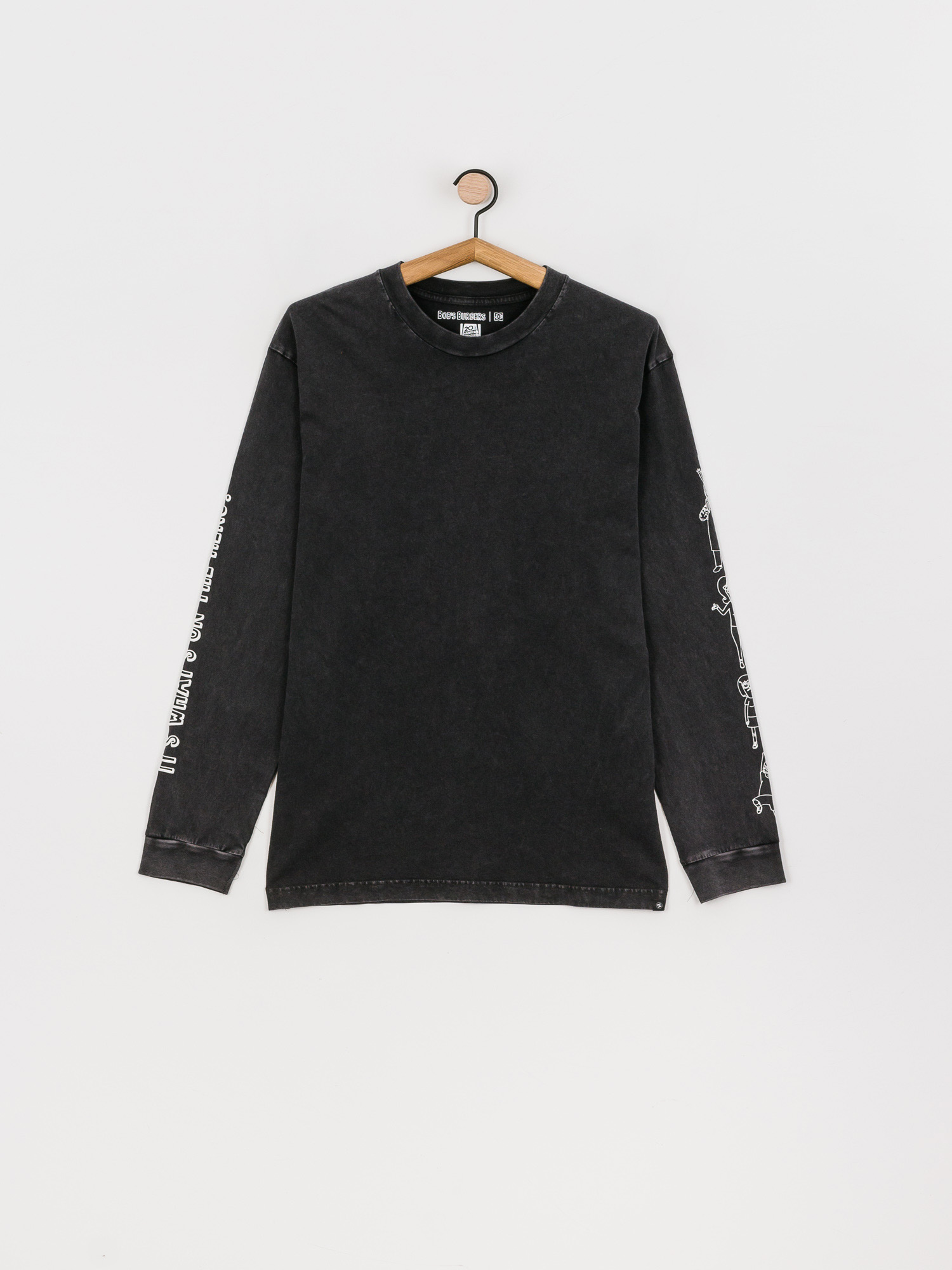 Longsleeve DC X BB Bobs Burgers Whats On The Menu (black)