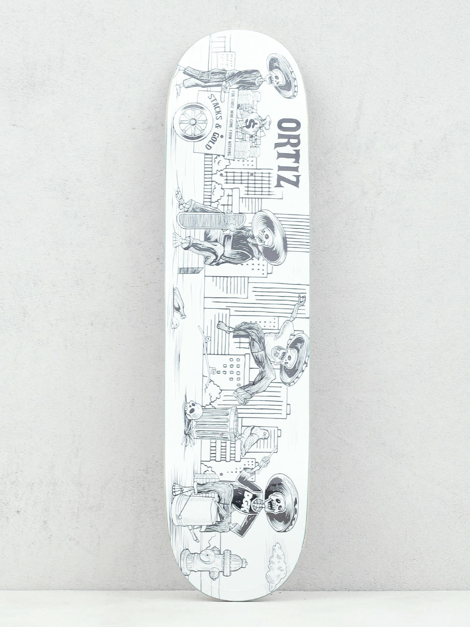 Deck DGK Mashups Ortiz (white/black)