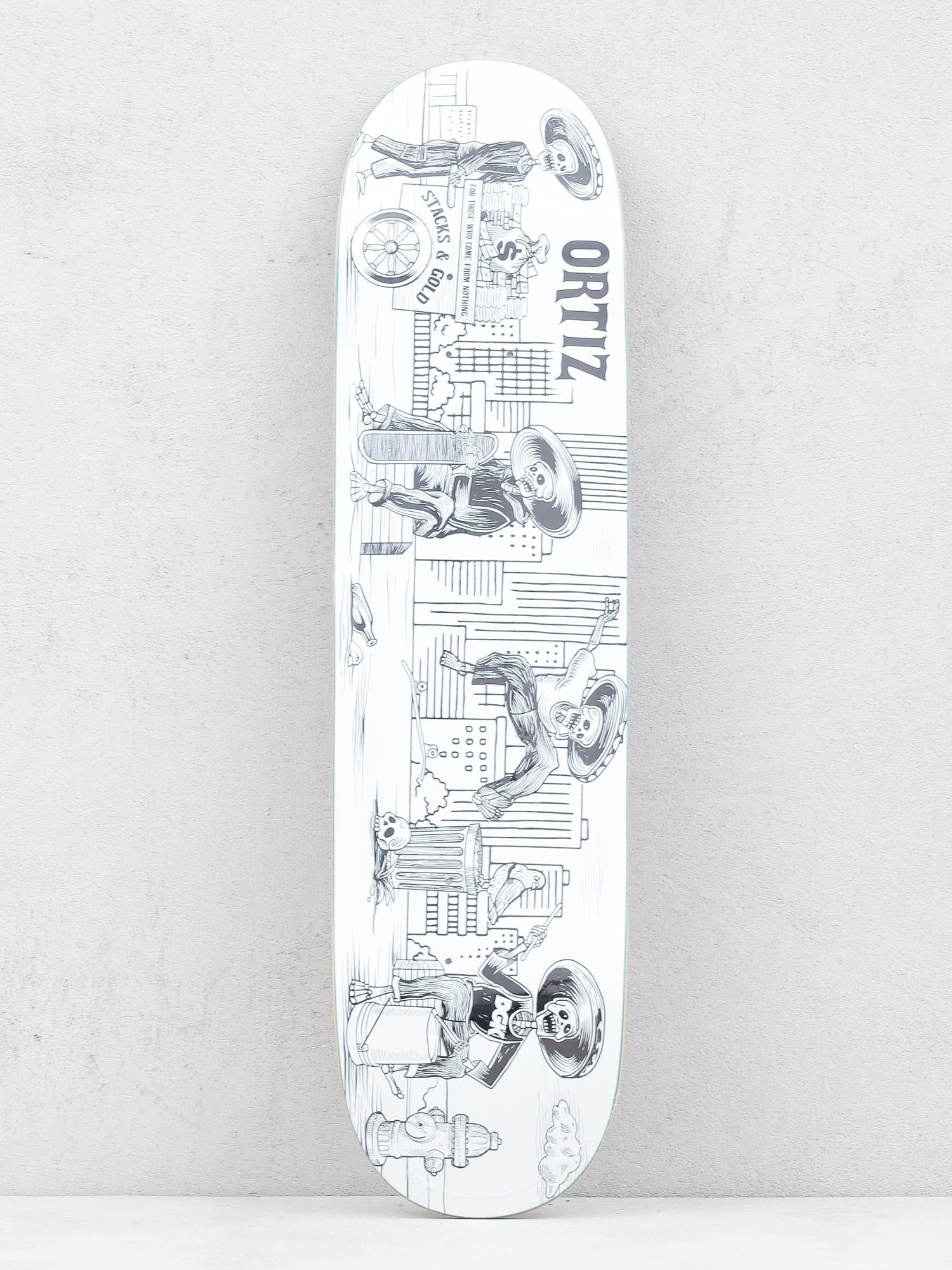 Deck DGK Mashups Ortiz (white/black)