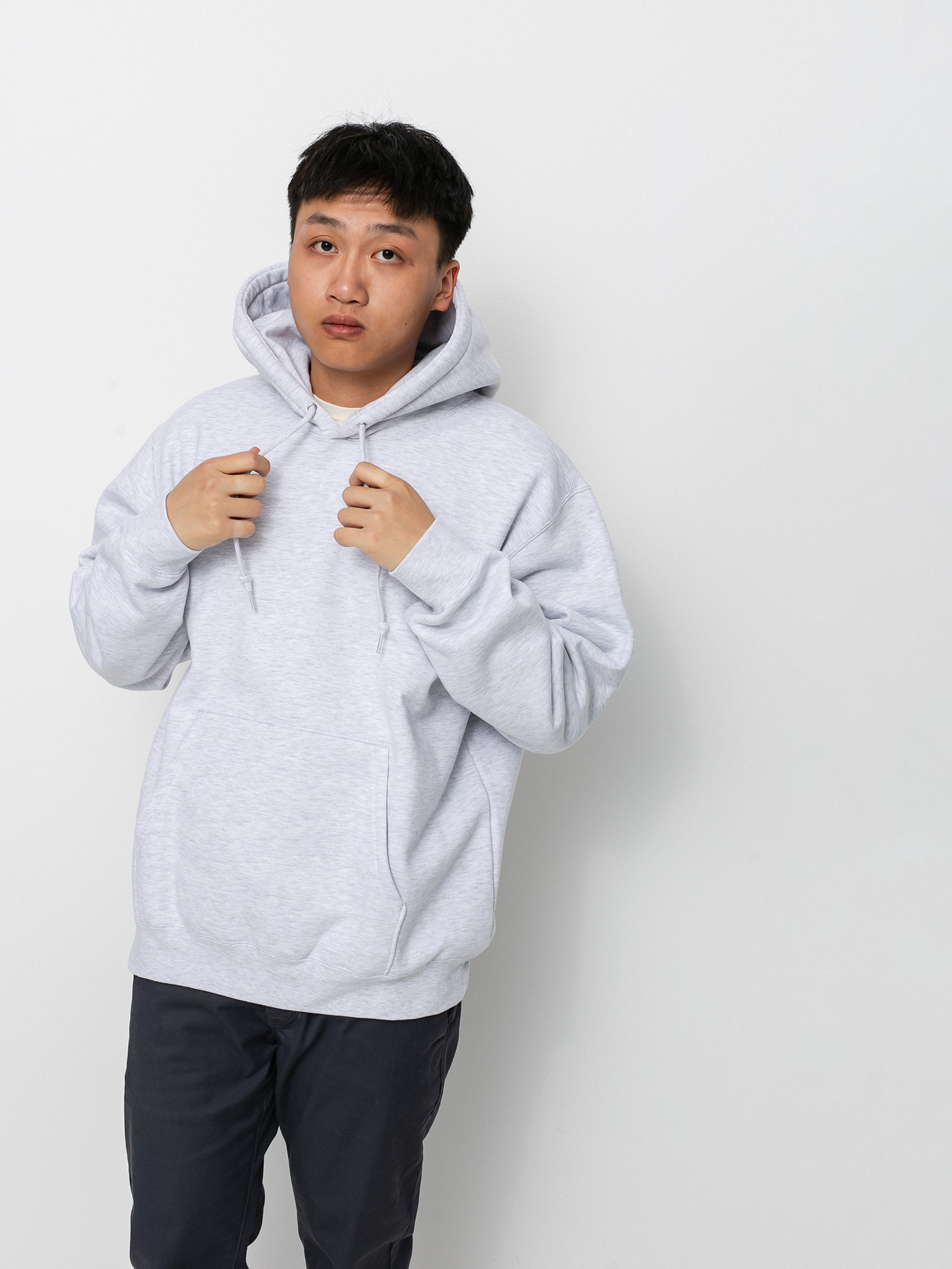 Bluza z kapturem OBEY Beast Of Burden HD (ash grey)