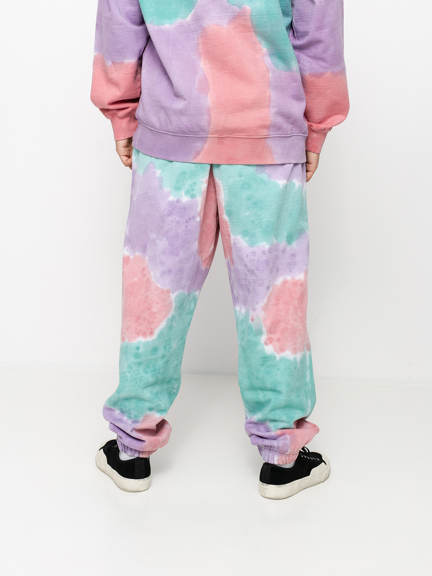 Spodnie OBEY Sustainable Tie Dye (purple nitro multi)