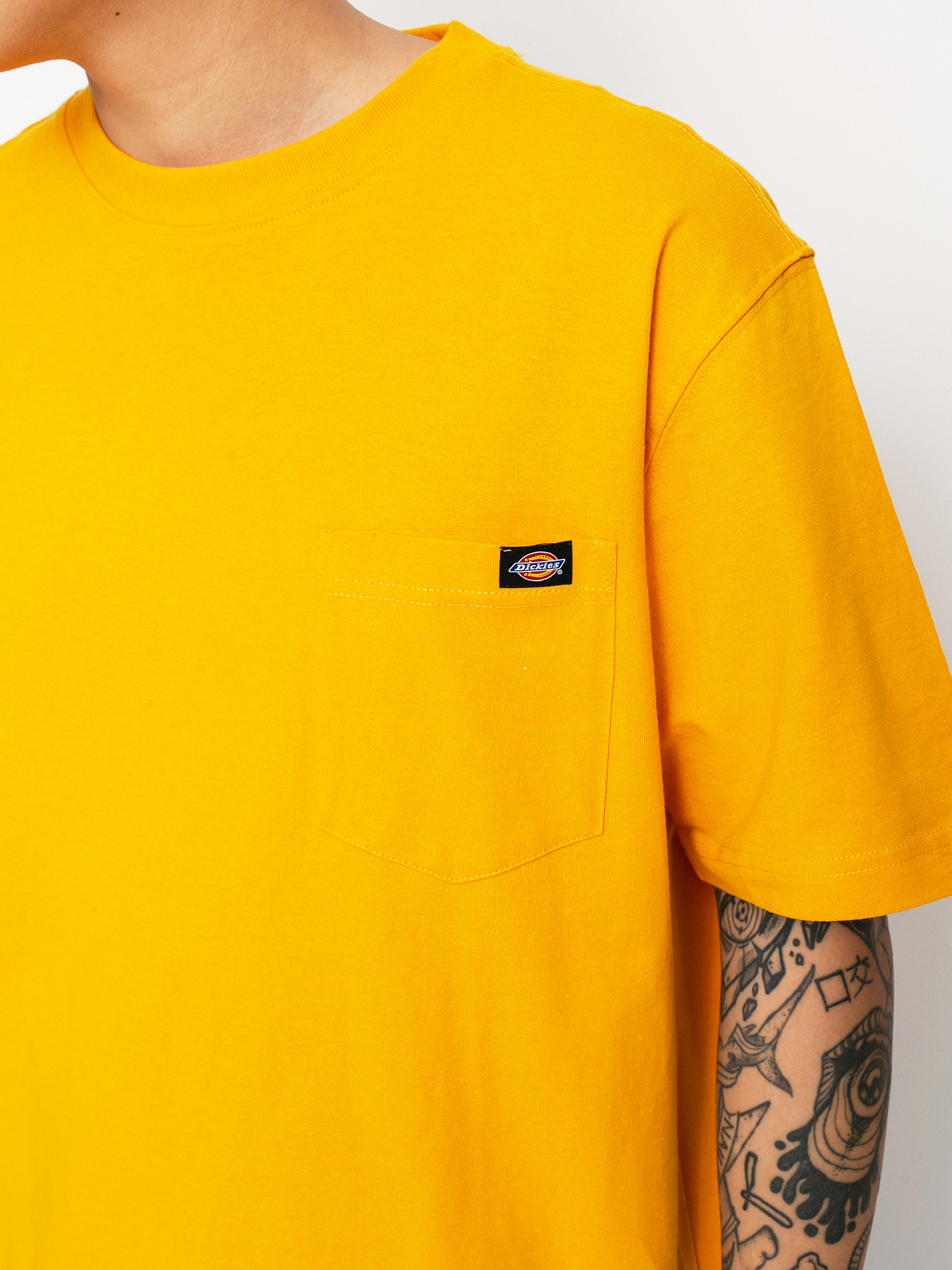 T-shirt Dickies Porterdale (cadnium yellow)