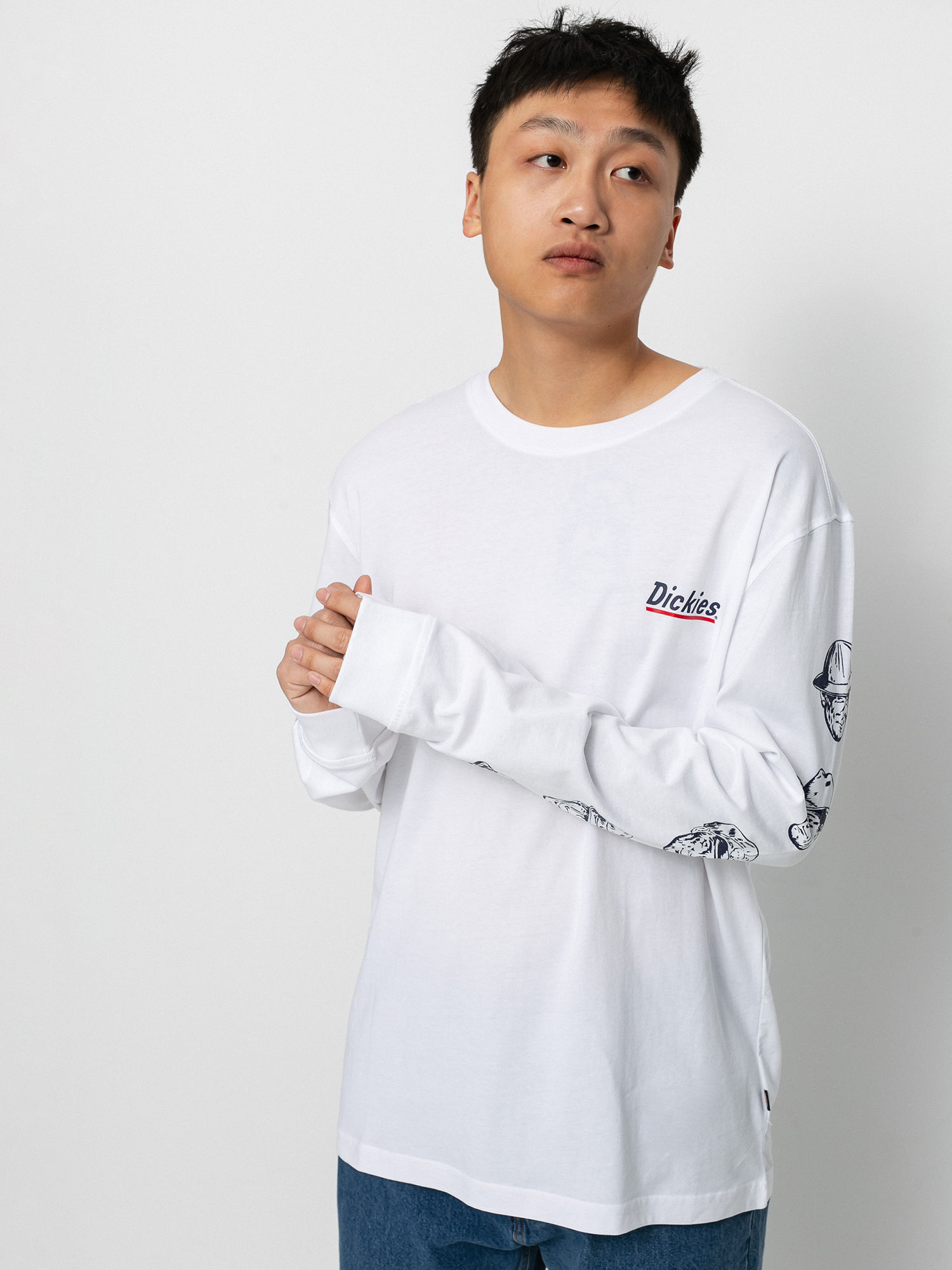 Longsleeve Dickies Federal (white)