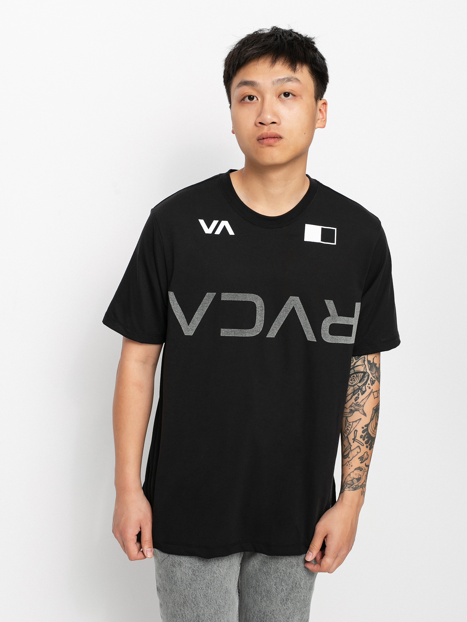 T-shirt RVCA Big Rvca Banner (black)