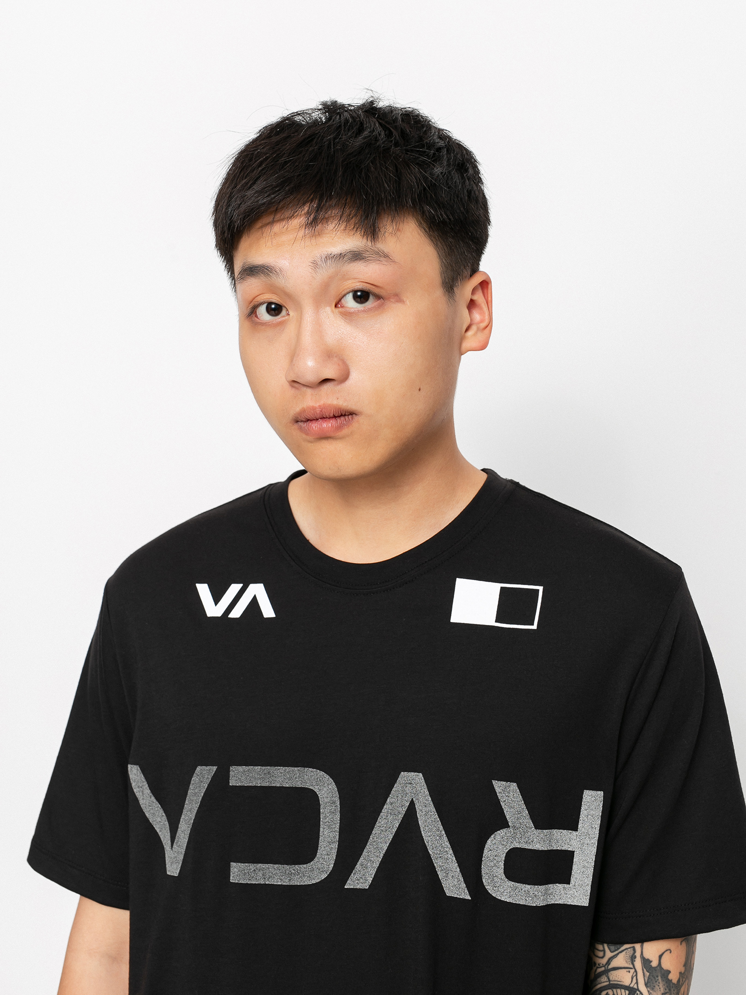 T-shirt RVCA Big Rvca Banner (black)