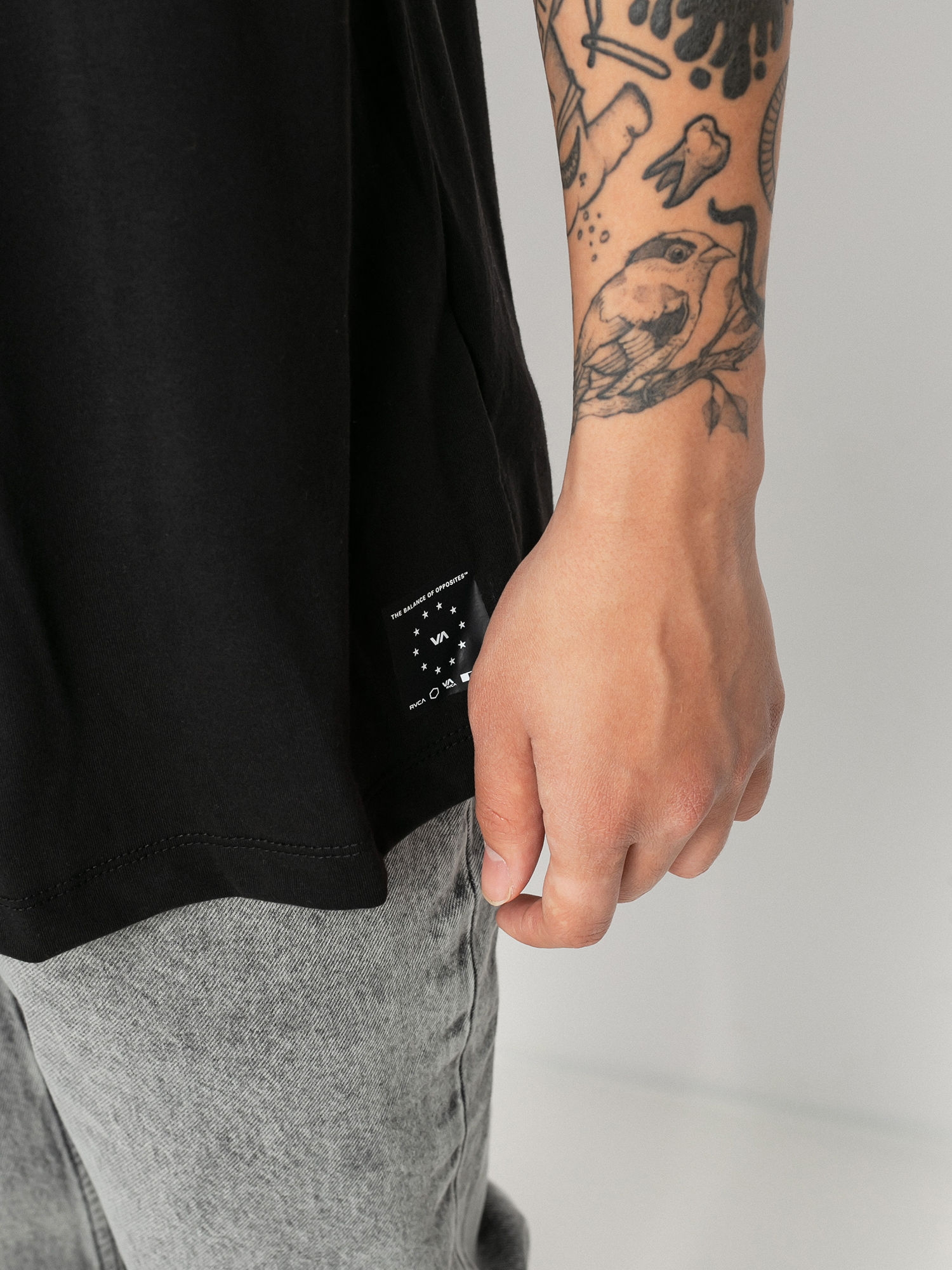 T-shirt RVCA Big Rvca Banner (black)
