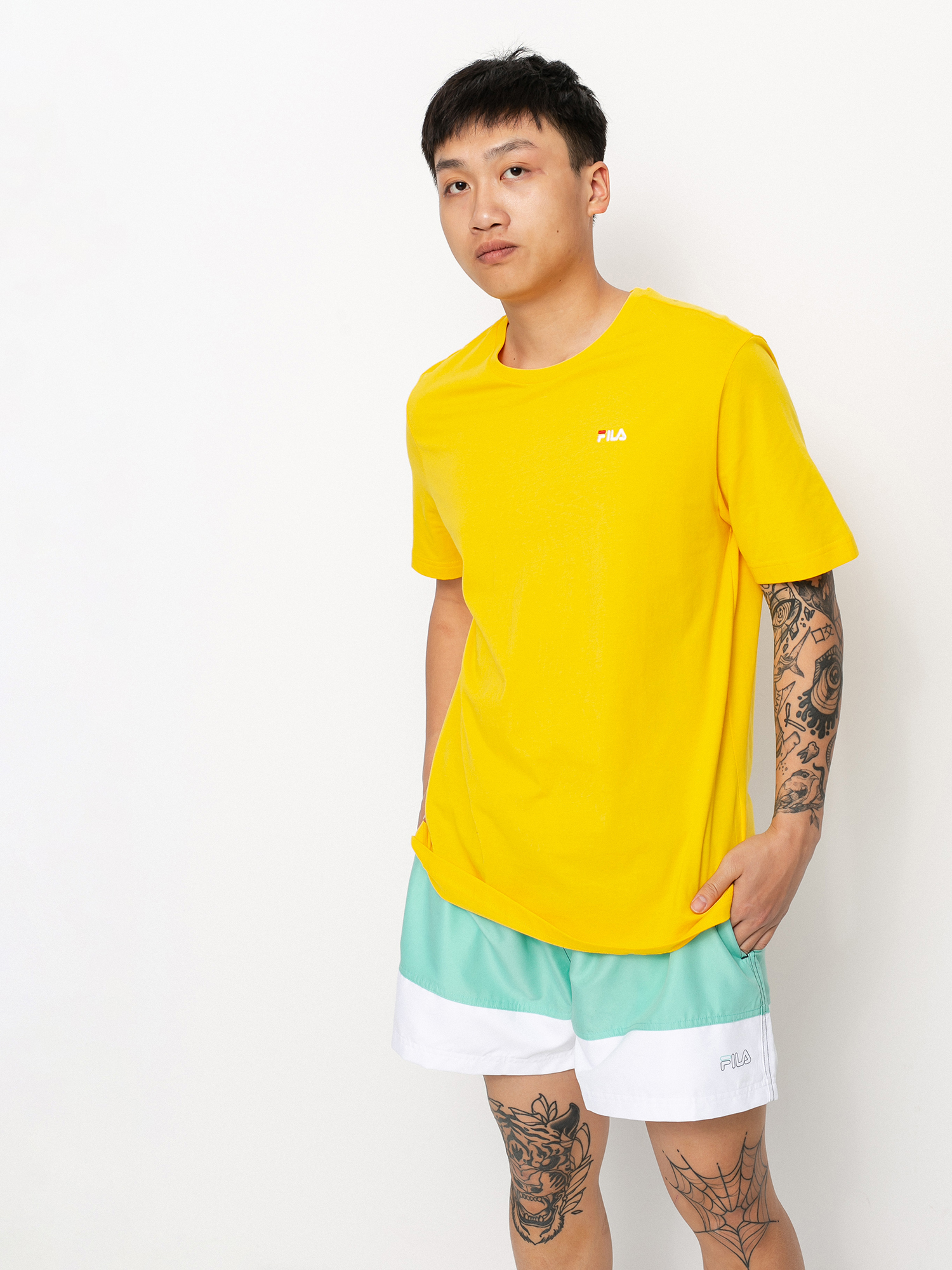 T-shirt Fila Unwind (lemon chorme)