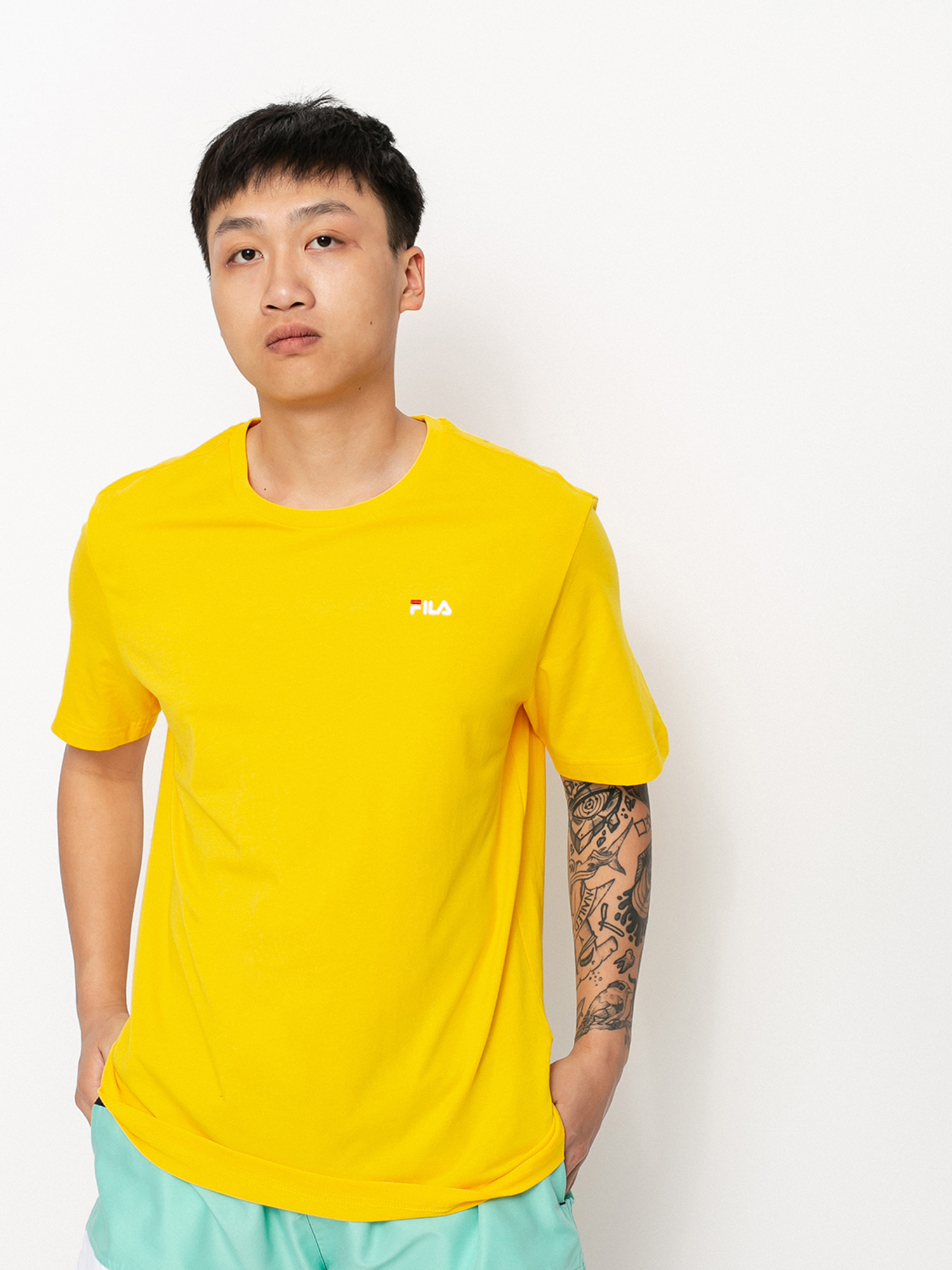 T-shirt Fila Unwind (lemon chorme)