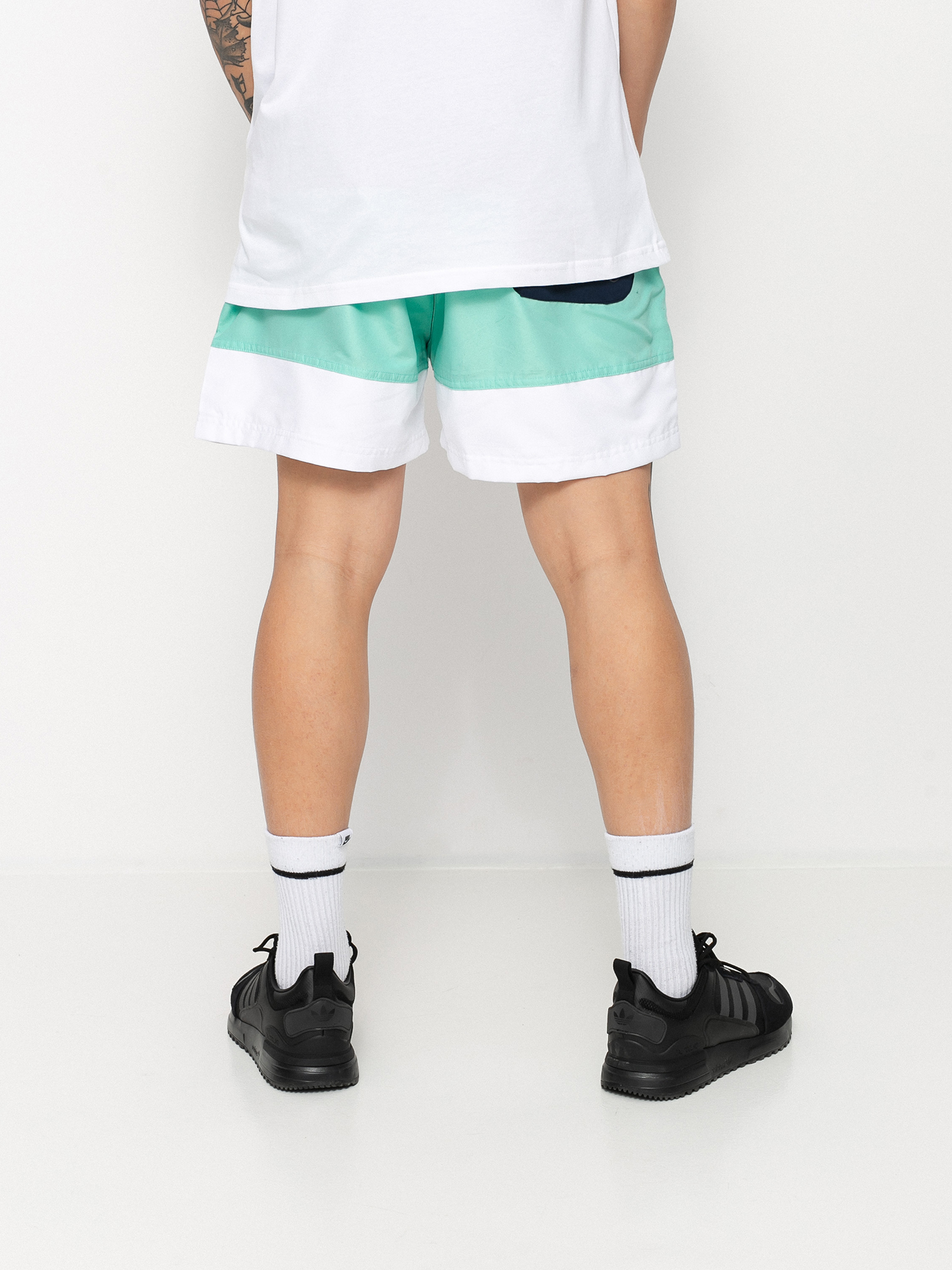 Szorty Fila Yamato (black iris/biscay green)