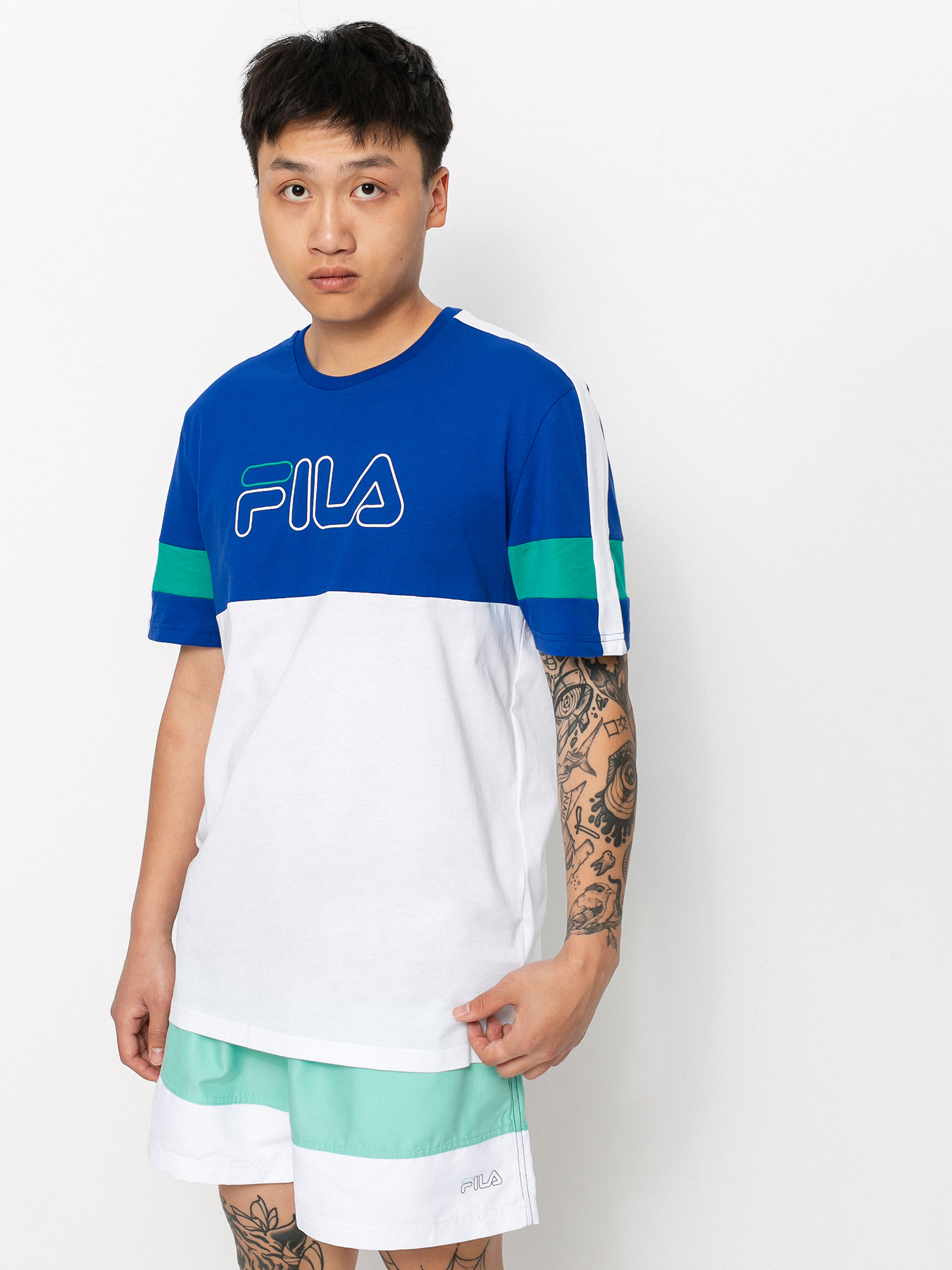 T-shirt Fila Jadon Blocked (surf the web)