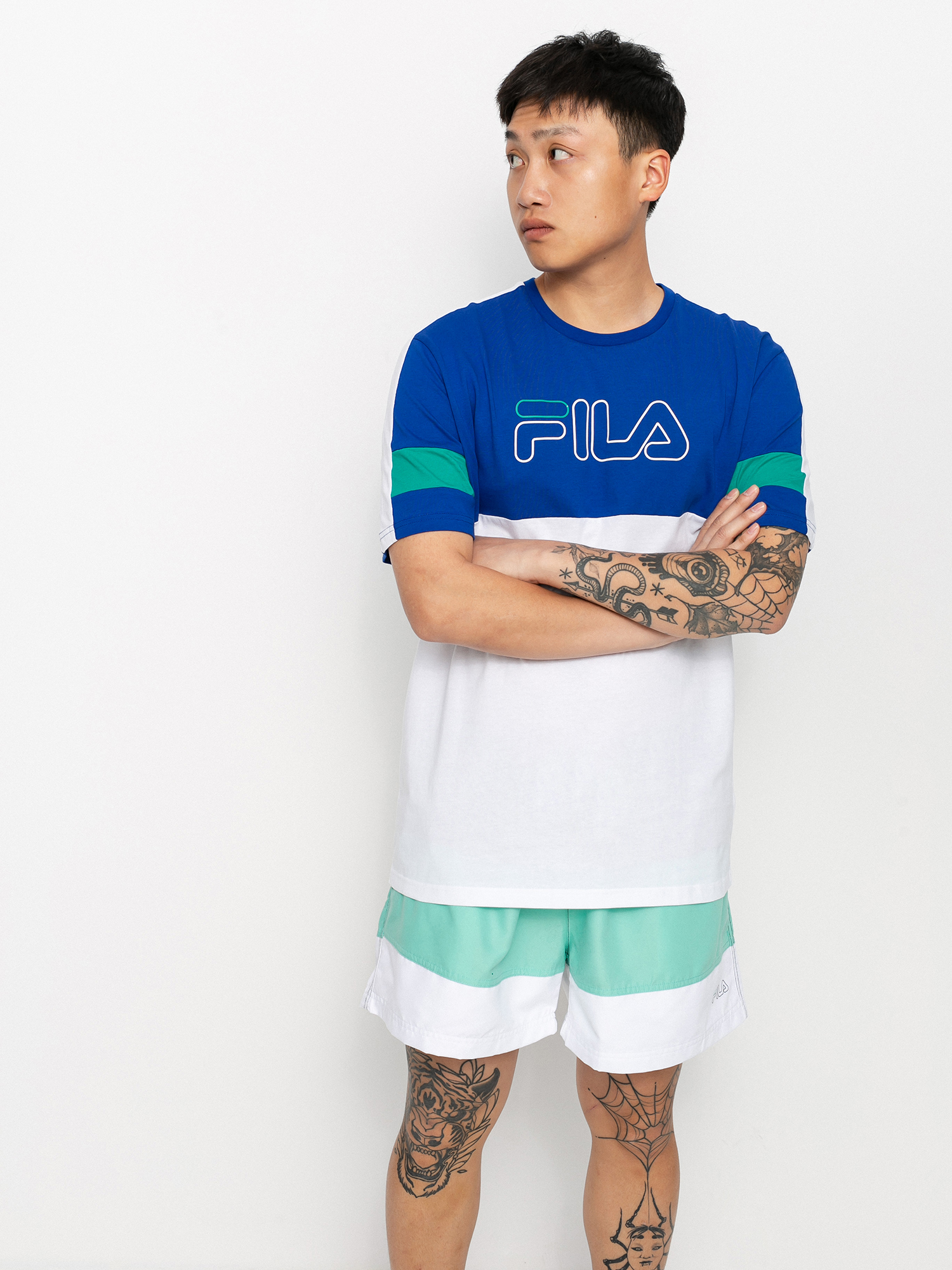 T-shirt Fila Jadon Blocked (surf the web)
