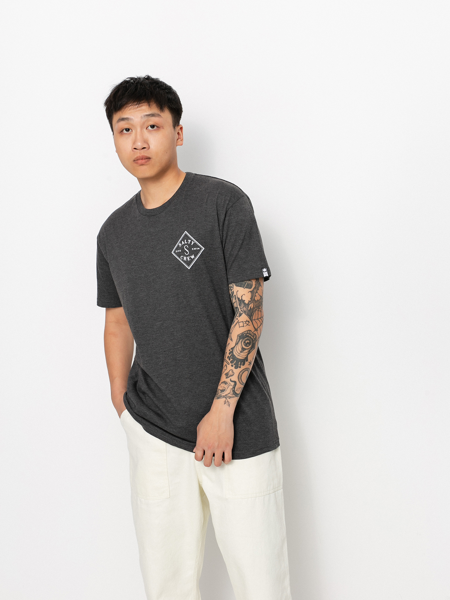 T-shirt Salty Crew Tippet (charcoal)