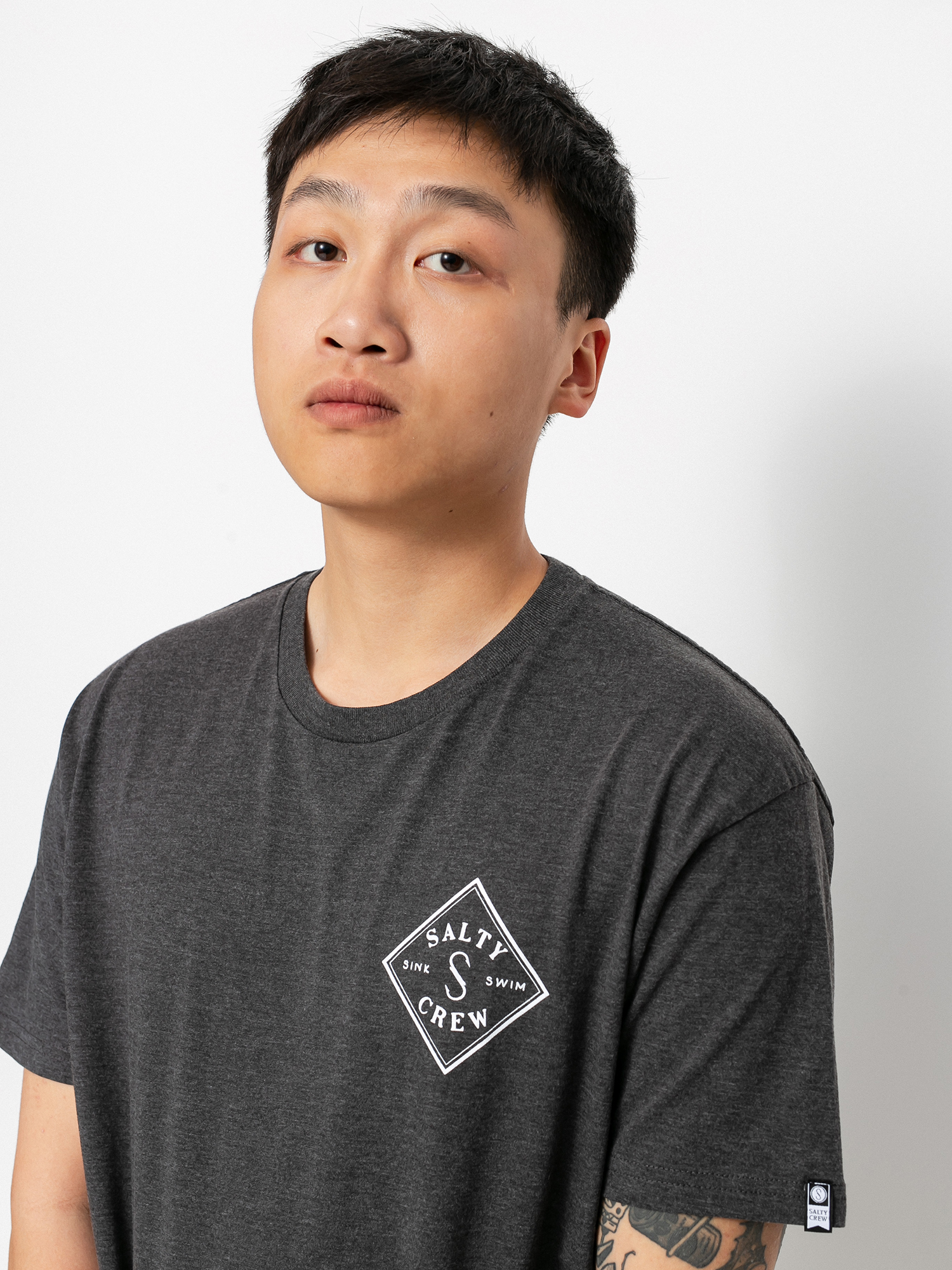 T-shirt Salty Crew Tippet (charcoal)