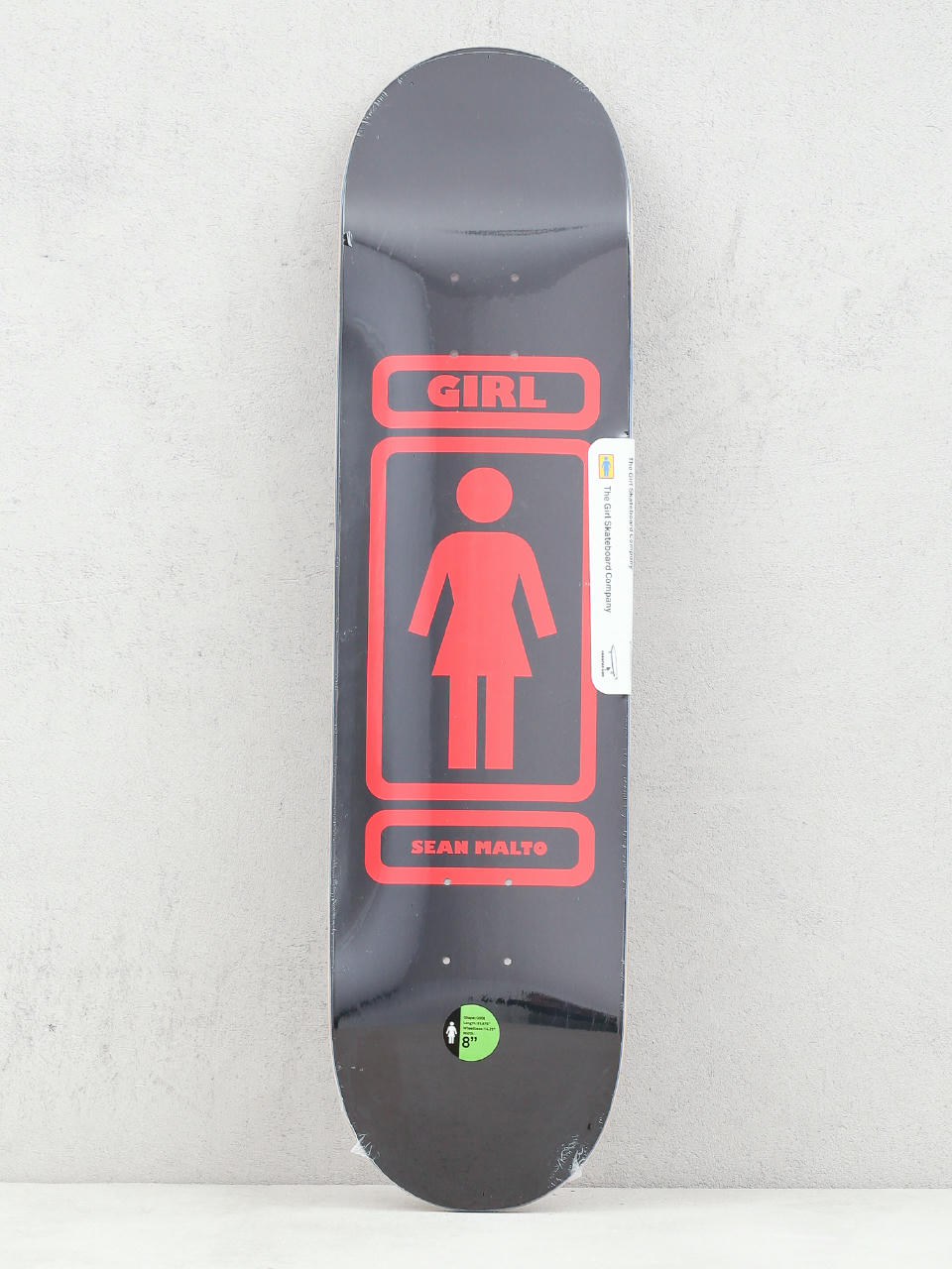 Deck Girl Skateboard Malto 93 Til (black/red)