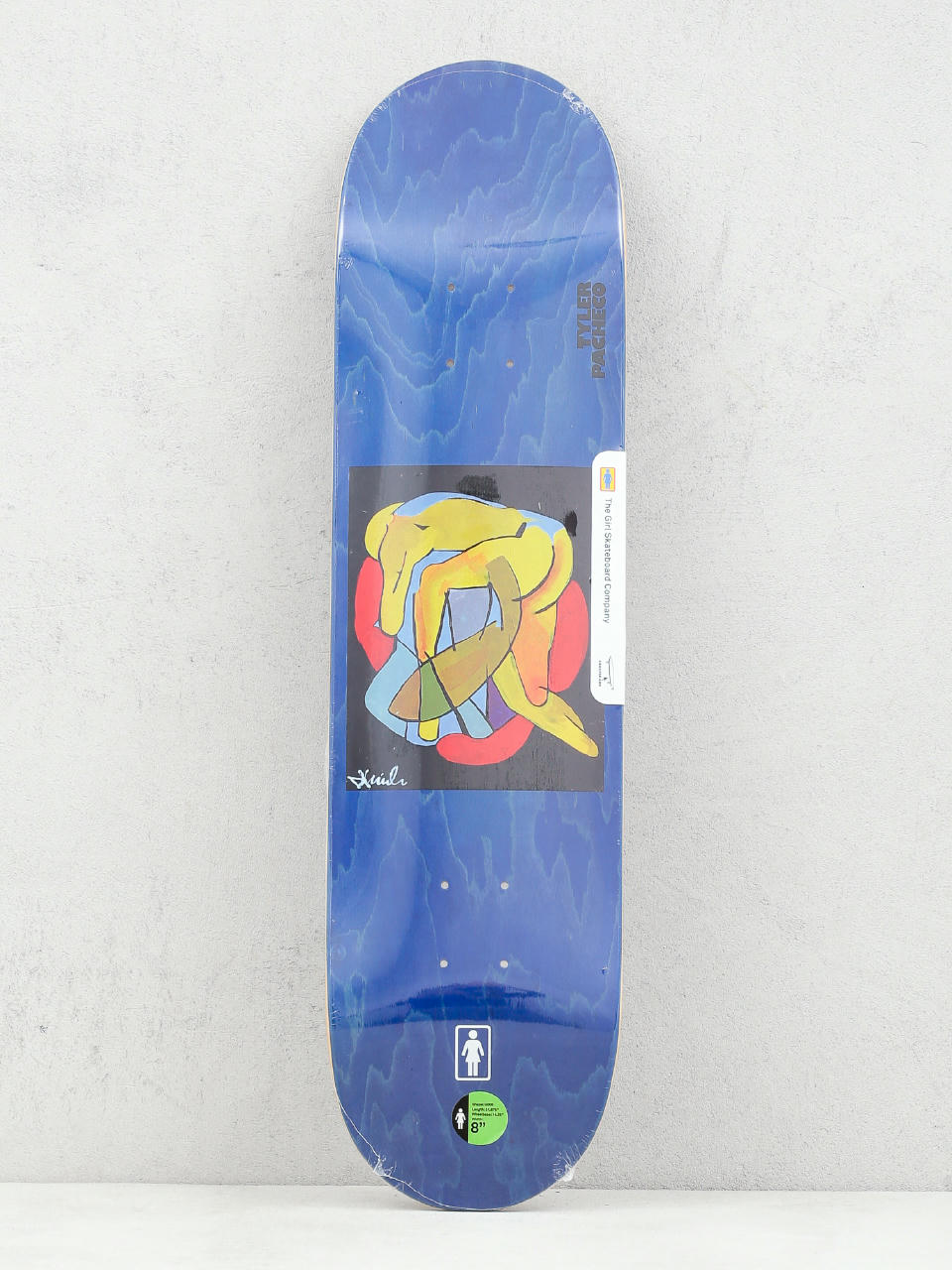 Deck Girl Skateboard Pacheco Tangled Off (blue)