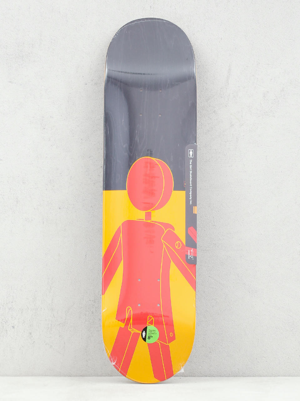 Deck Girl Skateboard Marionettes (black/orange)