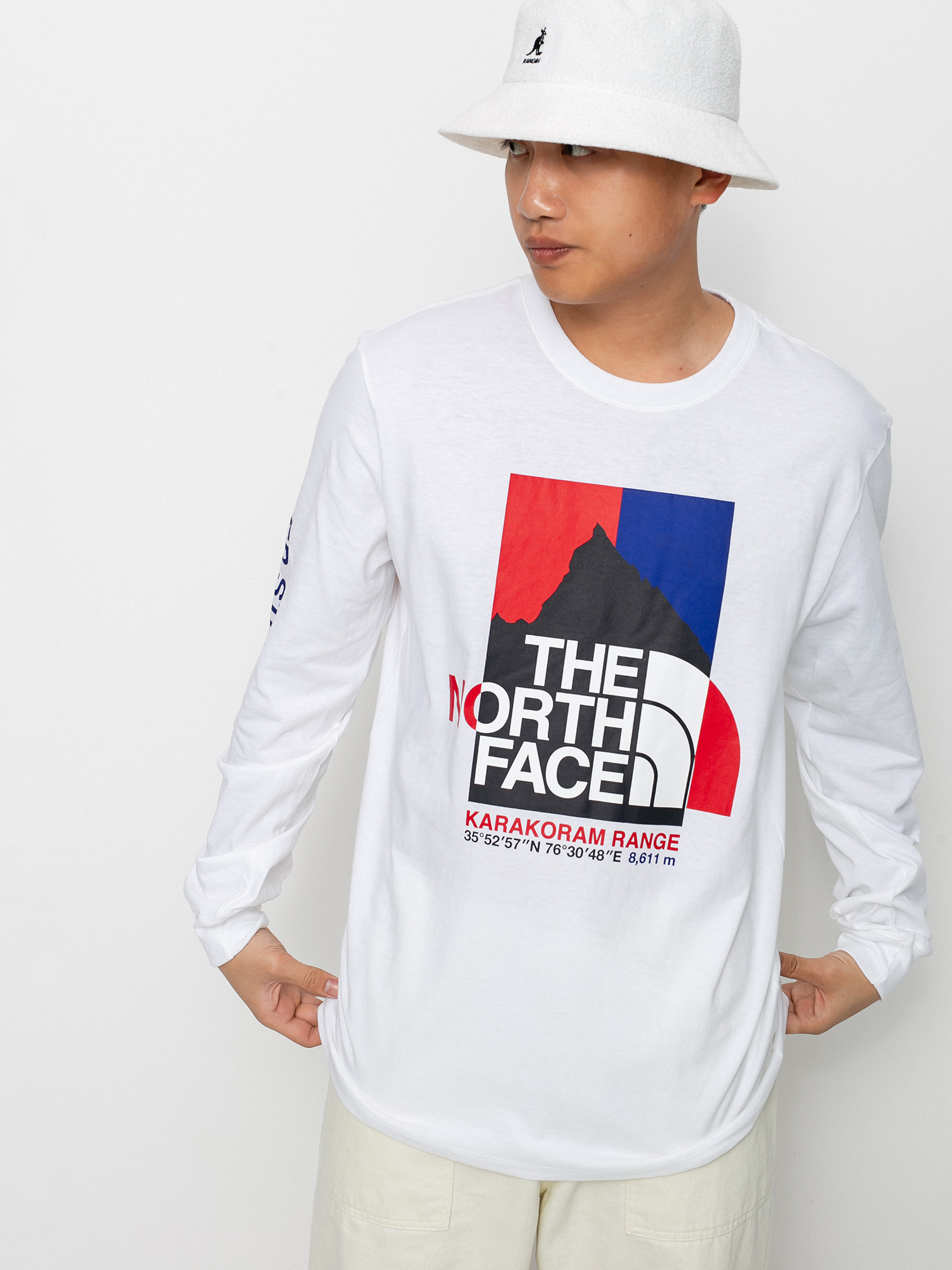 Longsleeve The North Face Karakoram Graphic (tnf white)