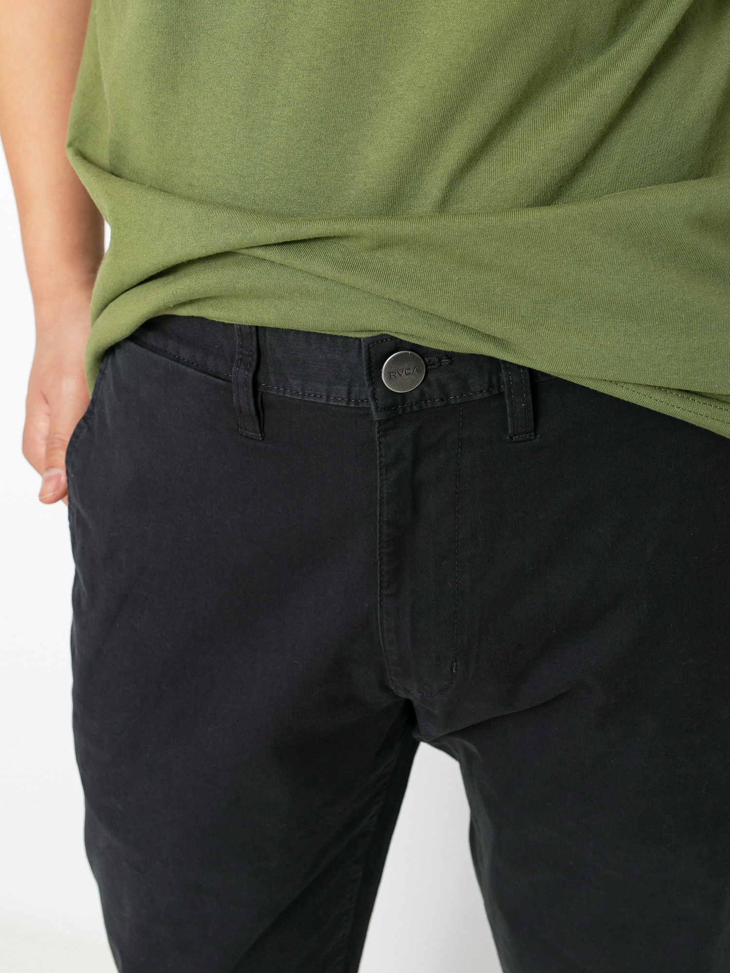 Spodnie RVCA Daggers Chino (rvca black)