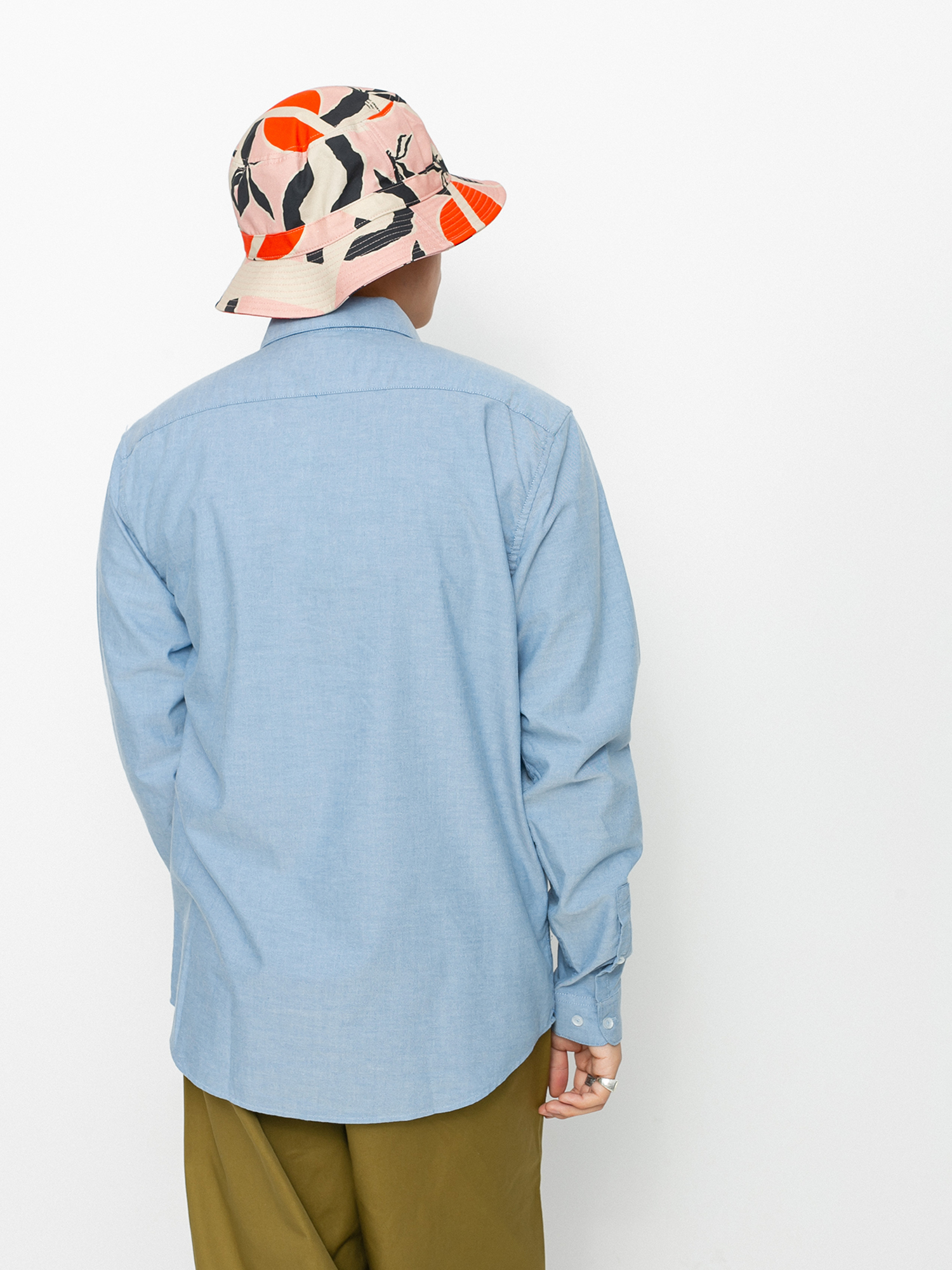 Koszula RVCA Thatll Do Stretch Ls (oxford blue)