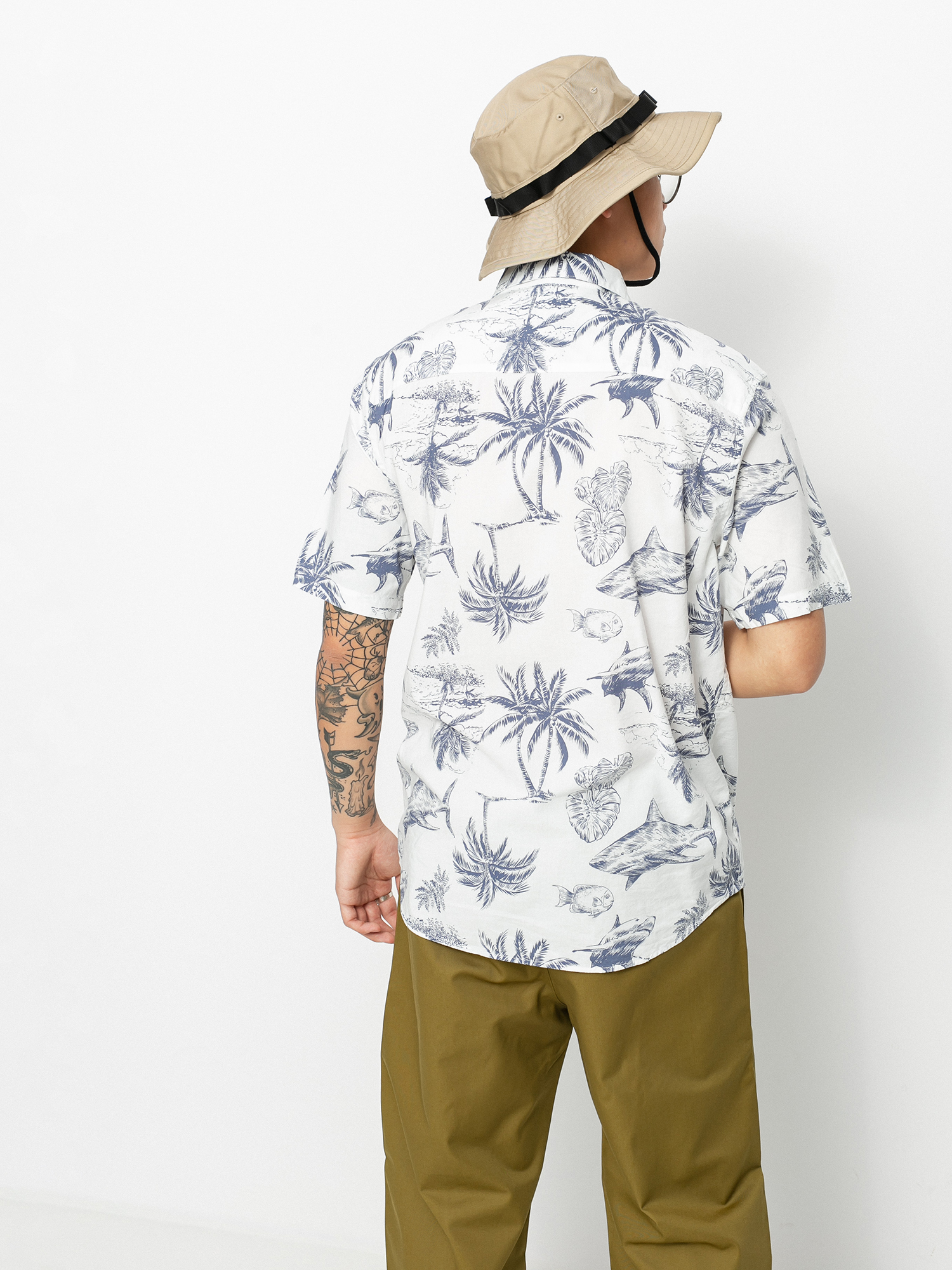 Koszula RVCA Panic Point (antique white)
