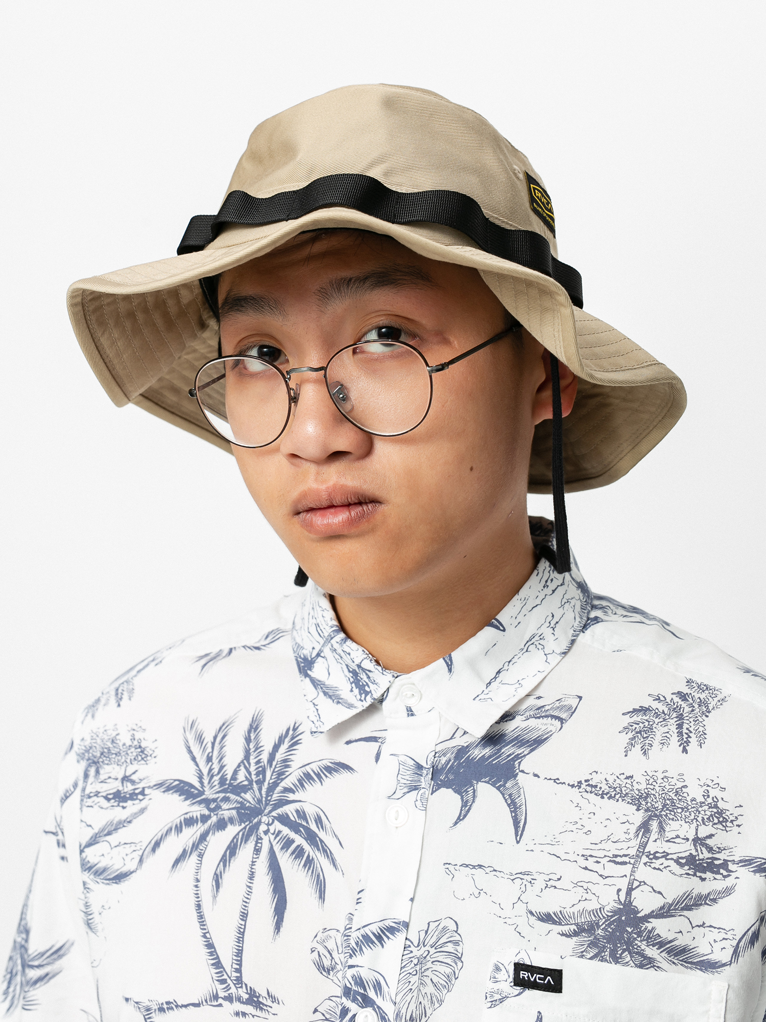 Koszula RVCA Panic Point (antique white)