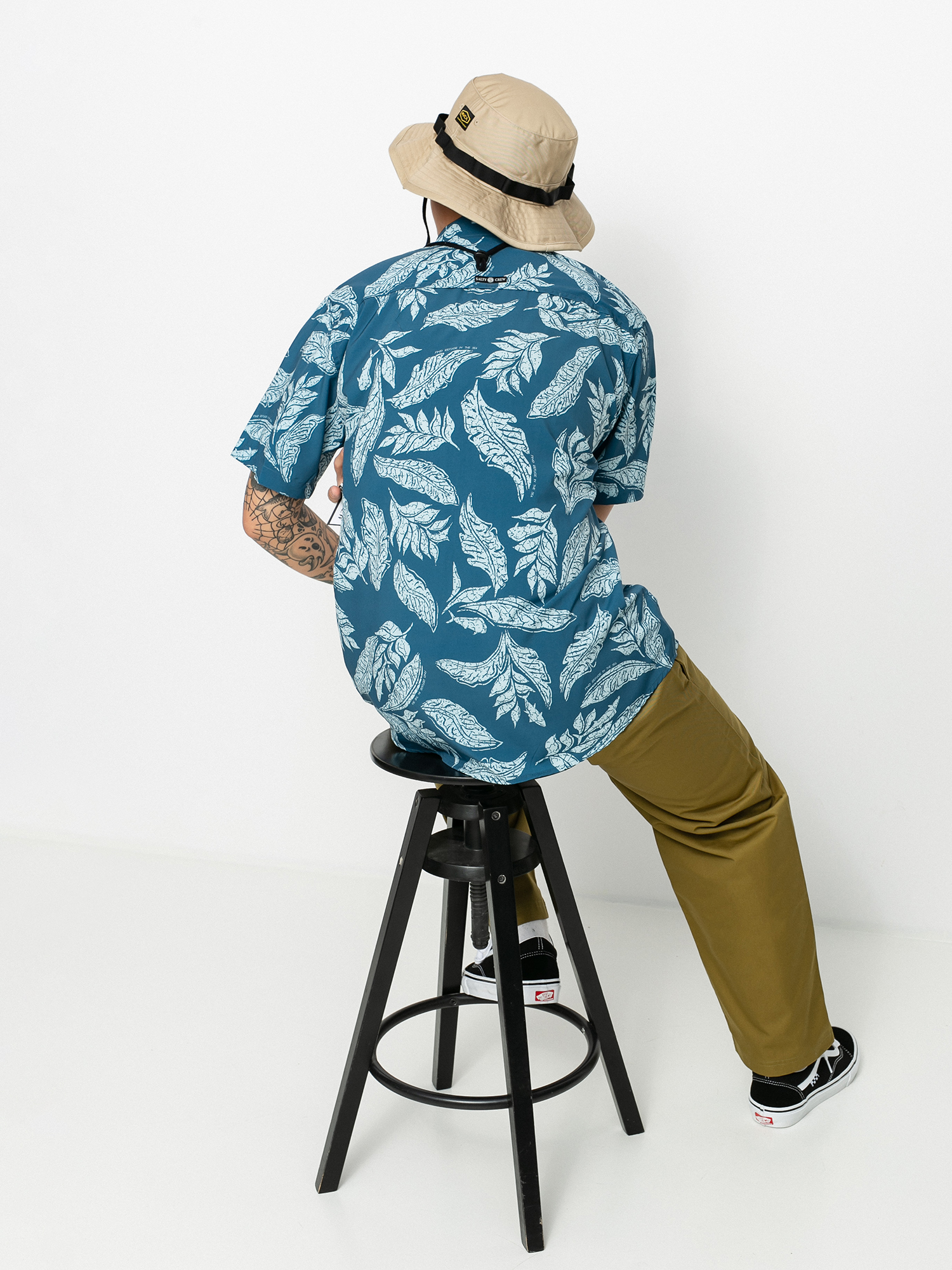 Koszula Salty Crew Westerly Uv (indigo)