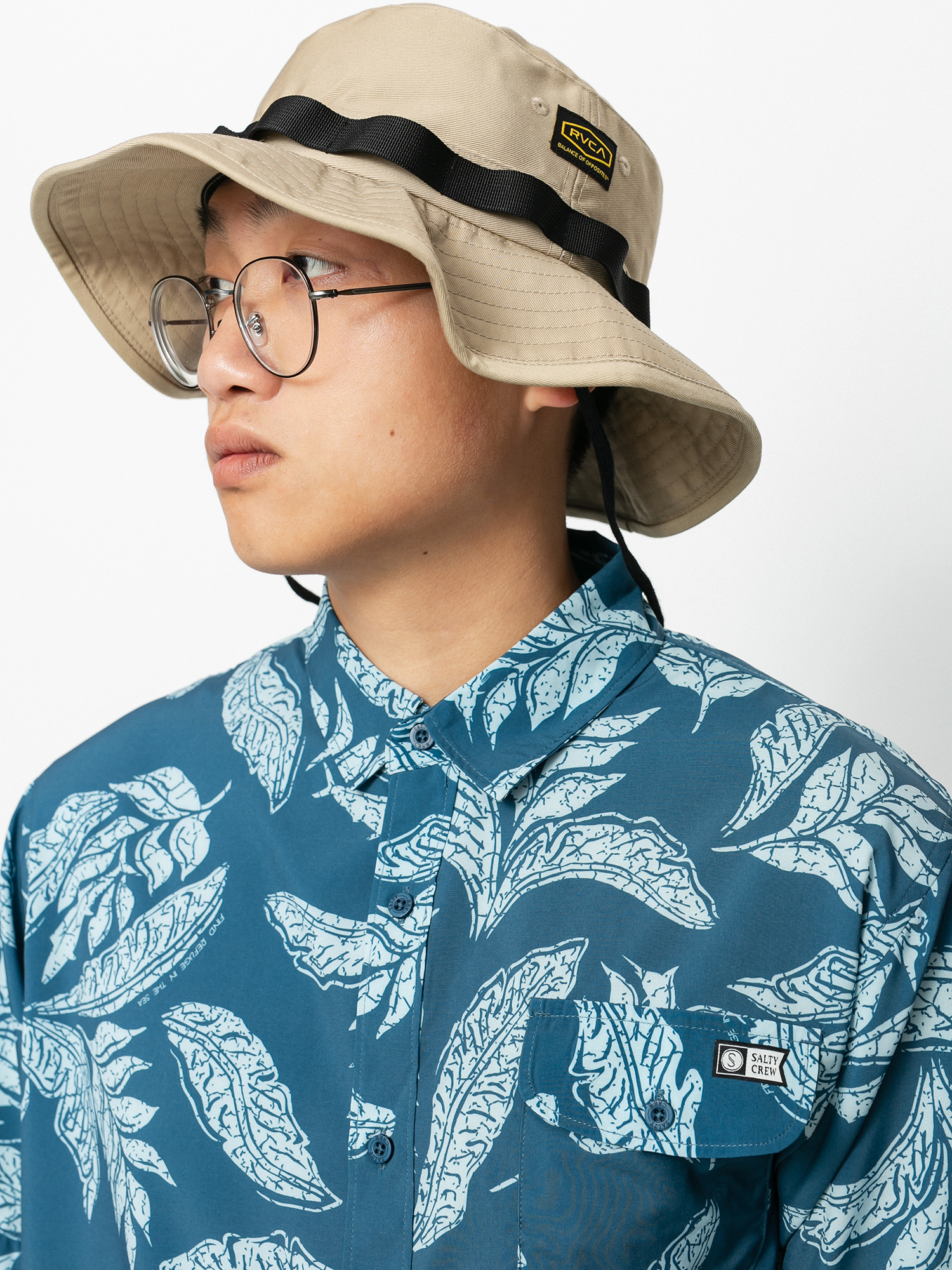 Koszula Salty Crew Westerly Uv (indigo)