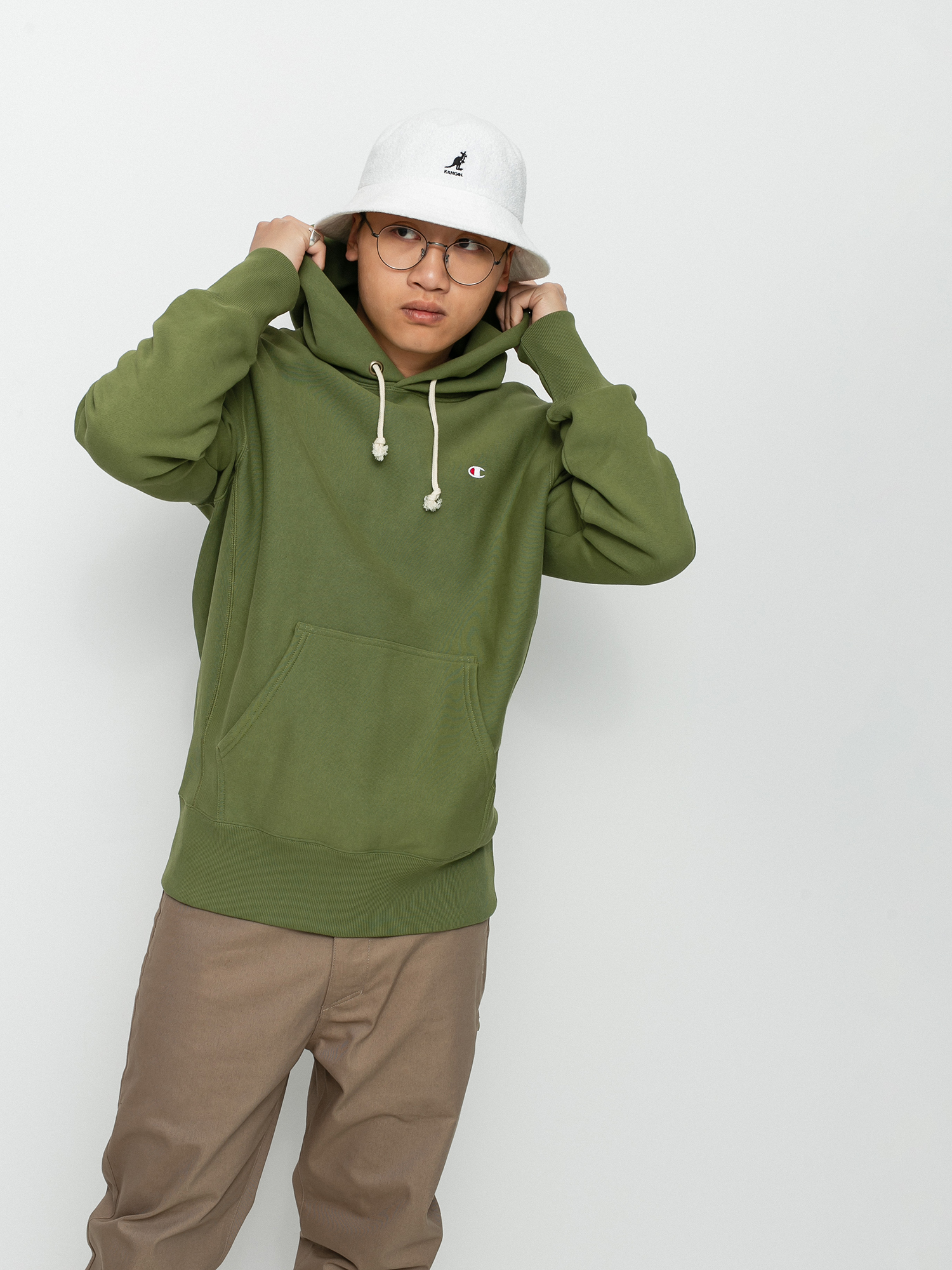 Bluza z kapturem Champion Sweatshirt HD 214675 (cpo)