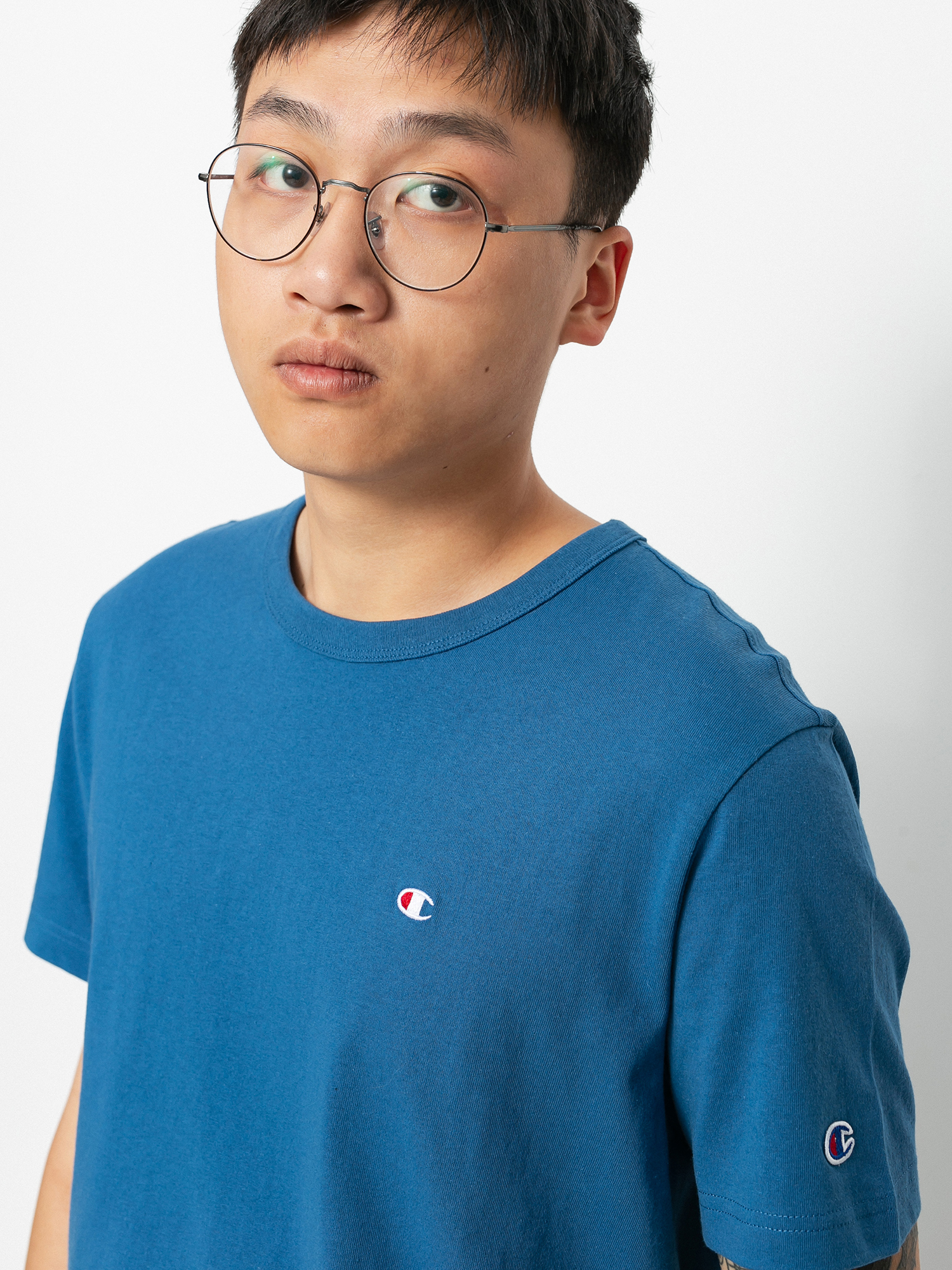 T-shirt Champion Crewneck 214674 (drb)