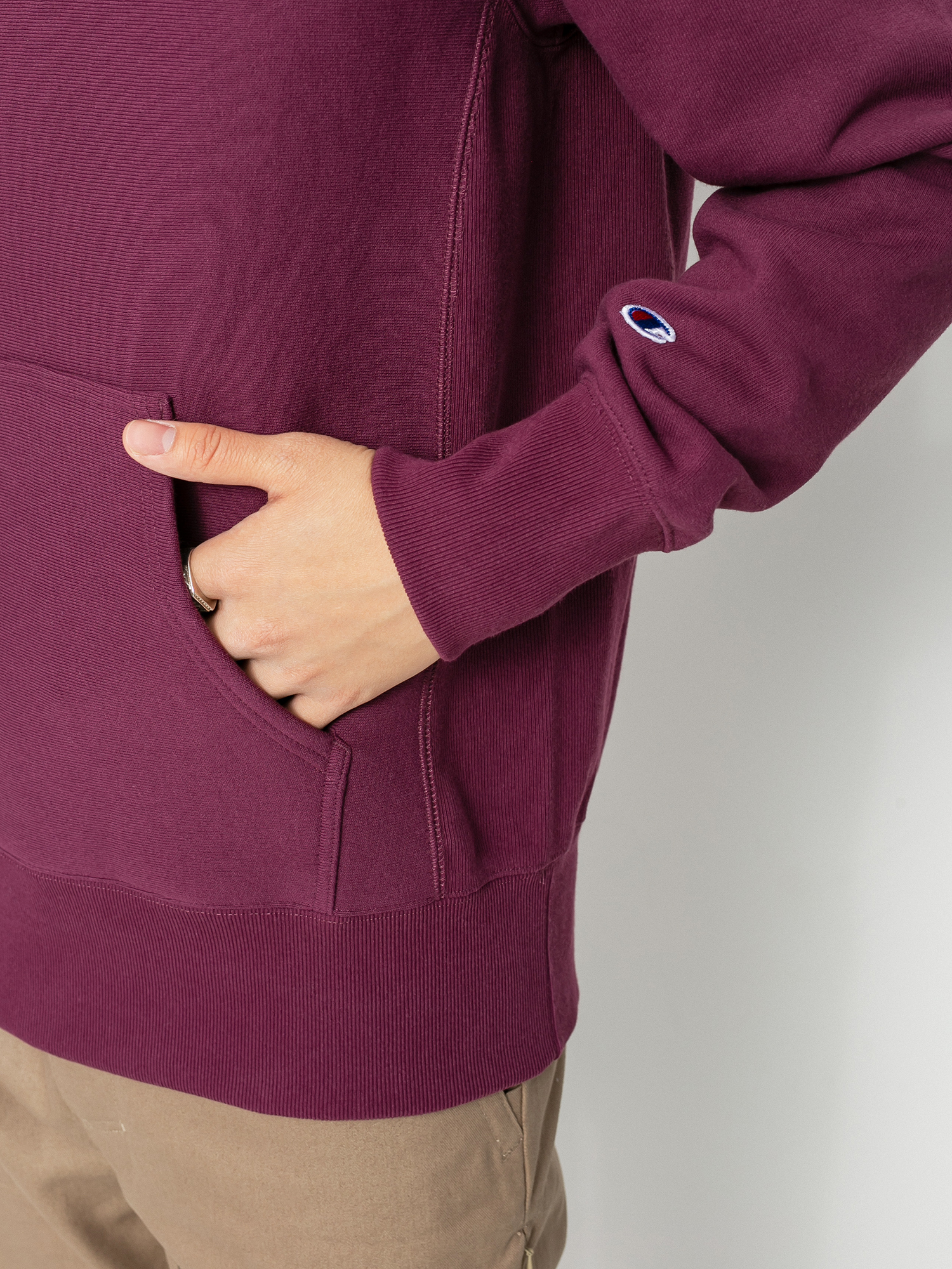 Bluza z kapturem Champion Sweatshirt HD 214675 (wre)