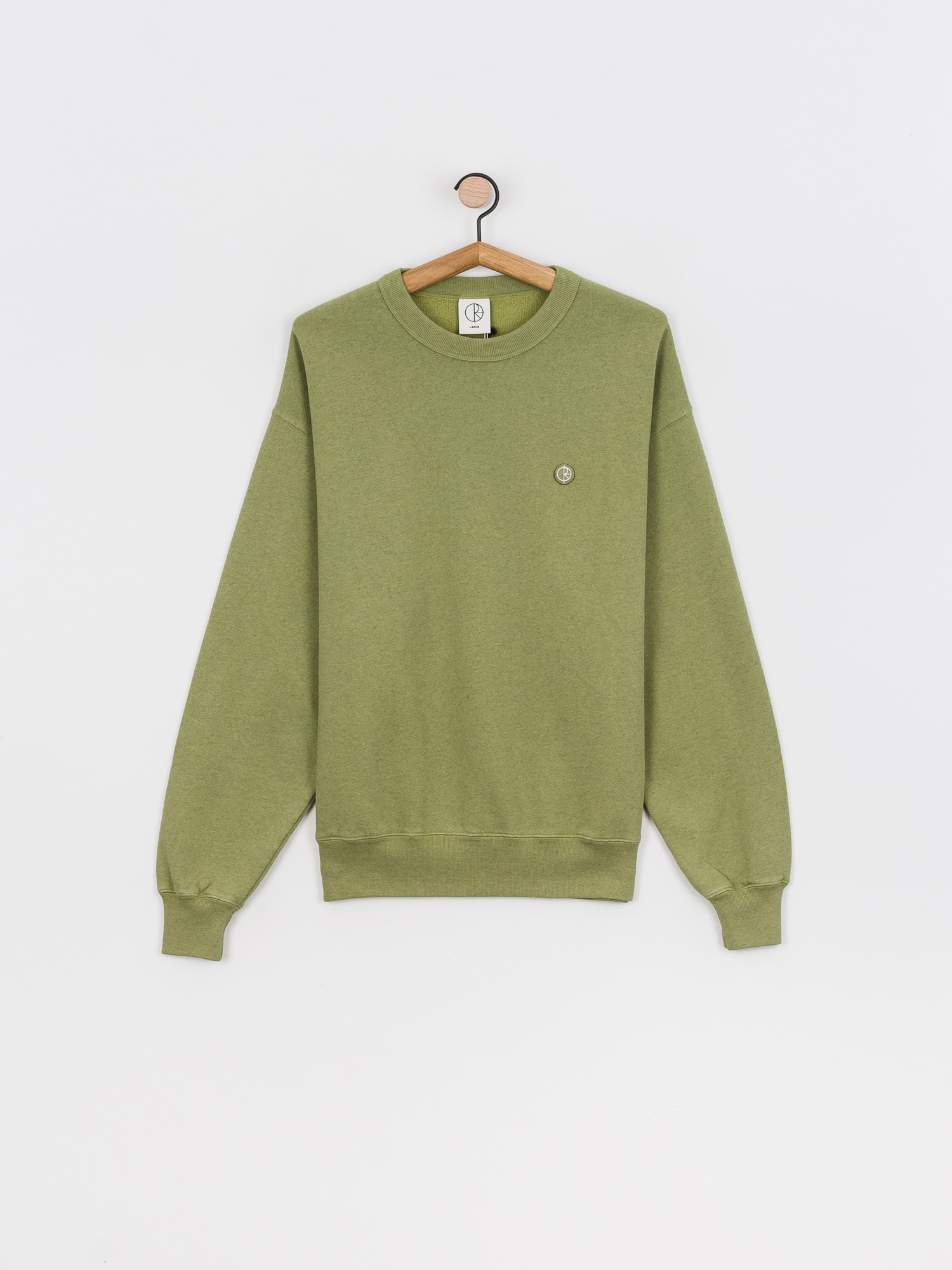 Bluza Polar Skate Patch Crewneck (heather green)