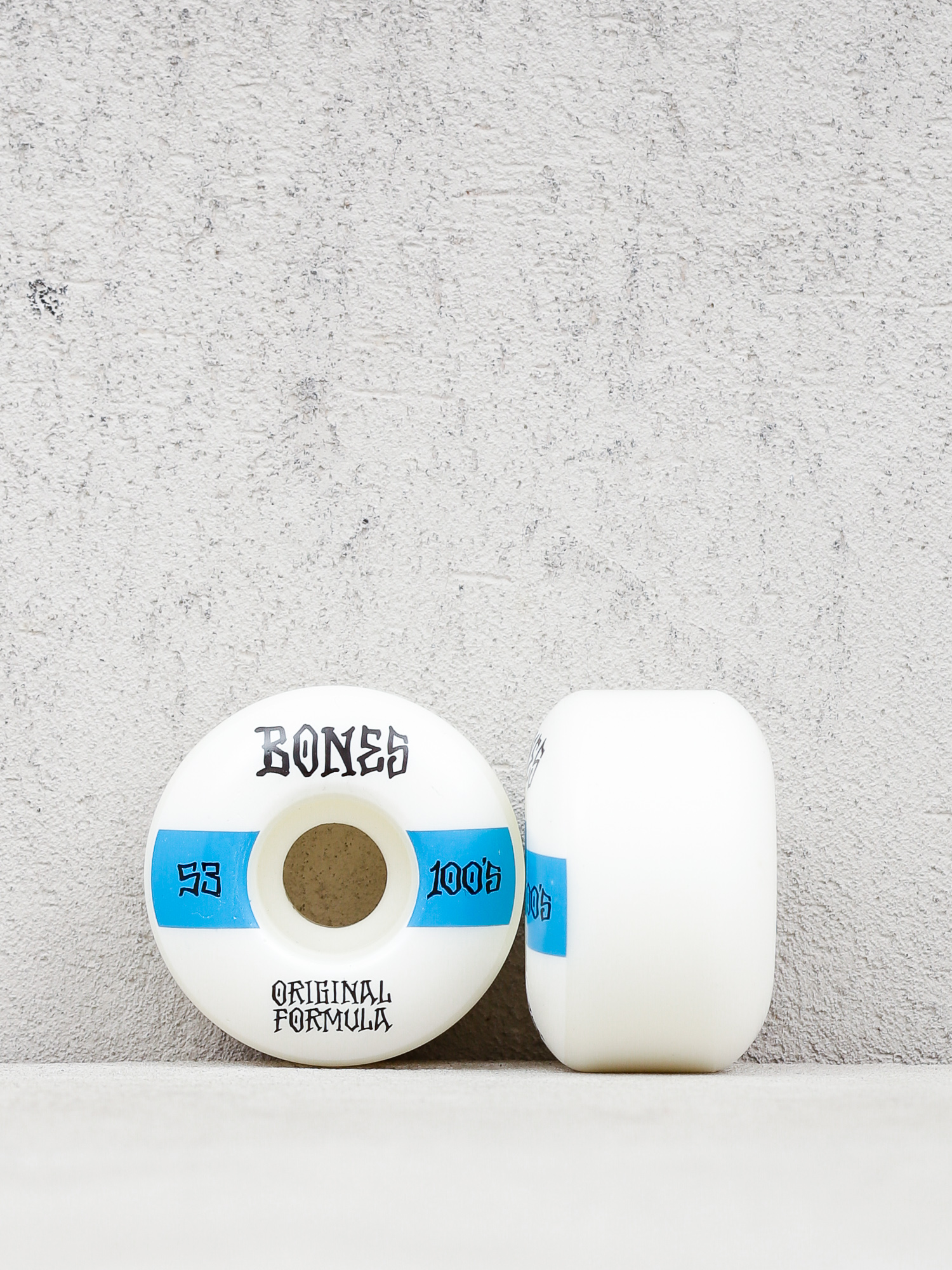 Kółka Bones Og Formula V4 Wide 100A (white/blue)