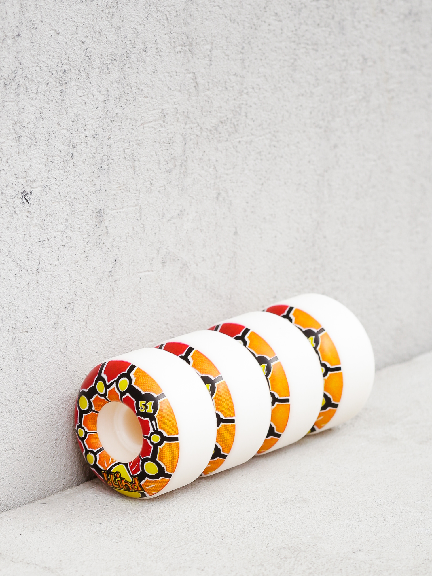 Kółka Blind Round Space V2 (red/orange)