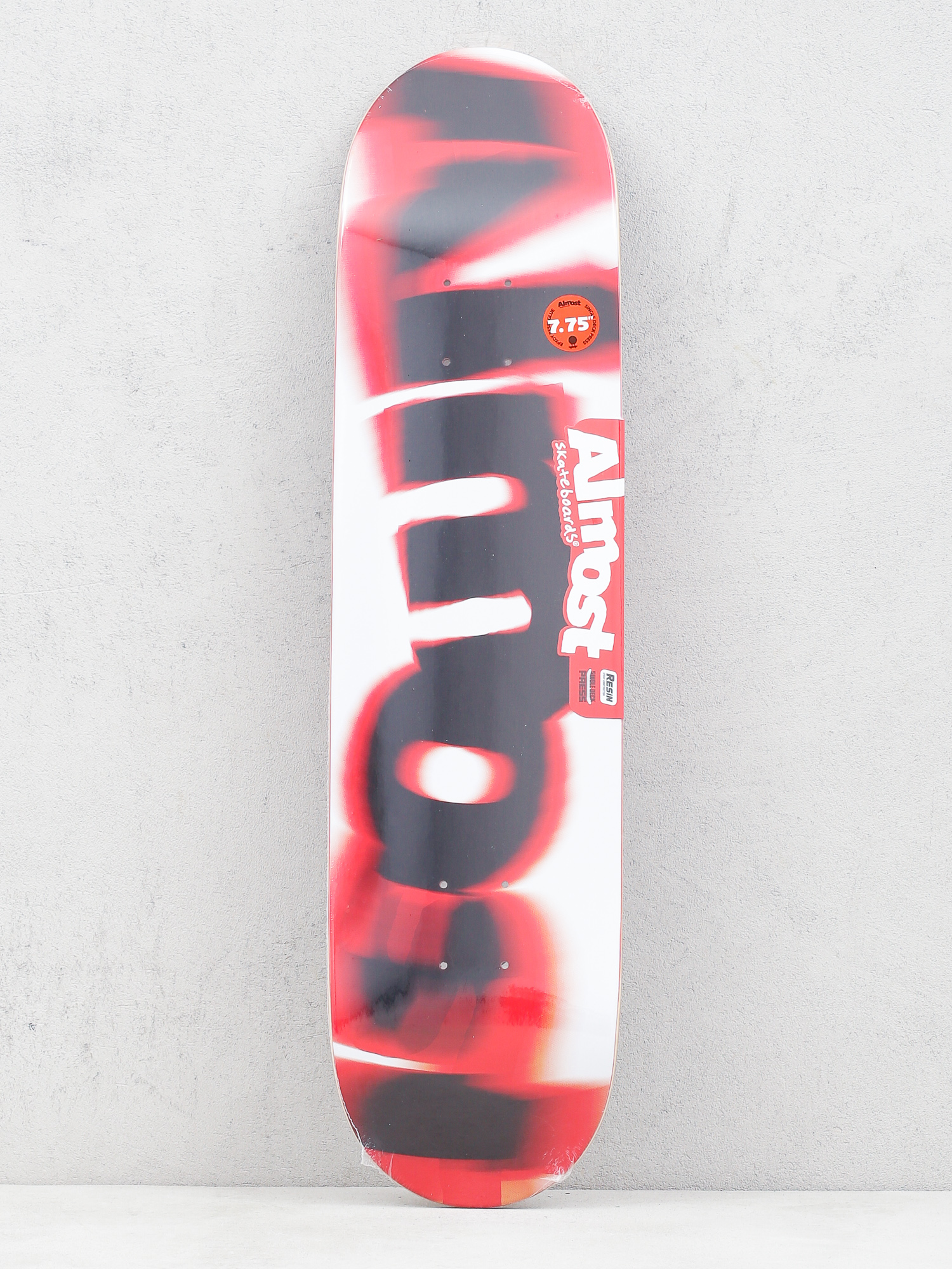 Deck Almost Spin Blur Logo (red)