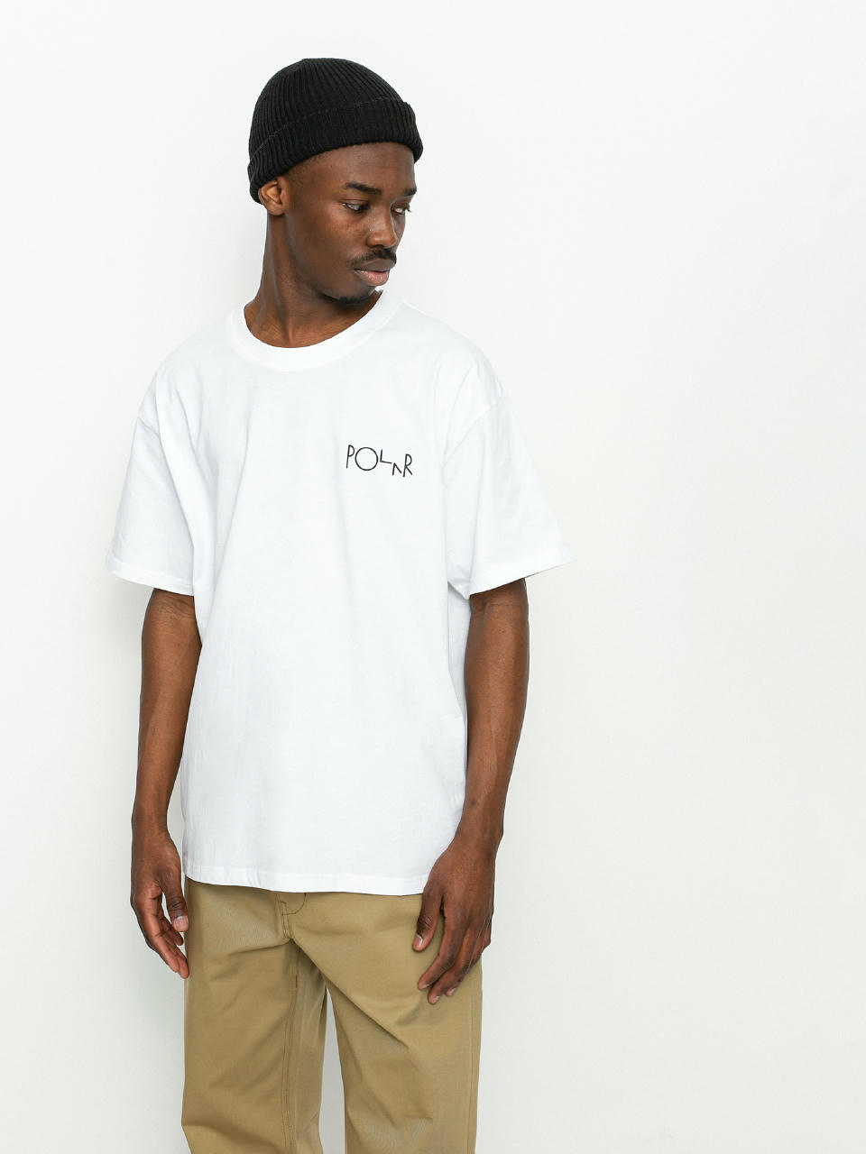 T-shirt Polar Skate Notre Dame Fill Logo (white)